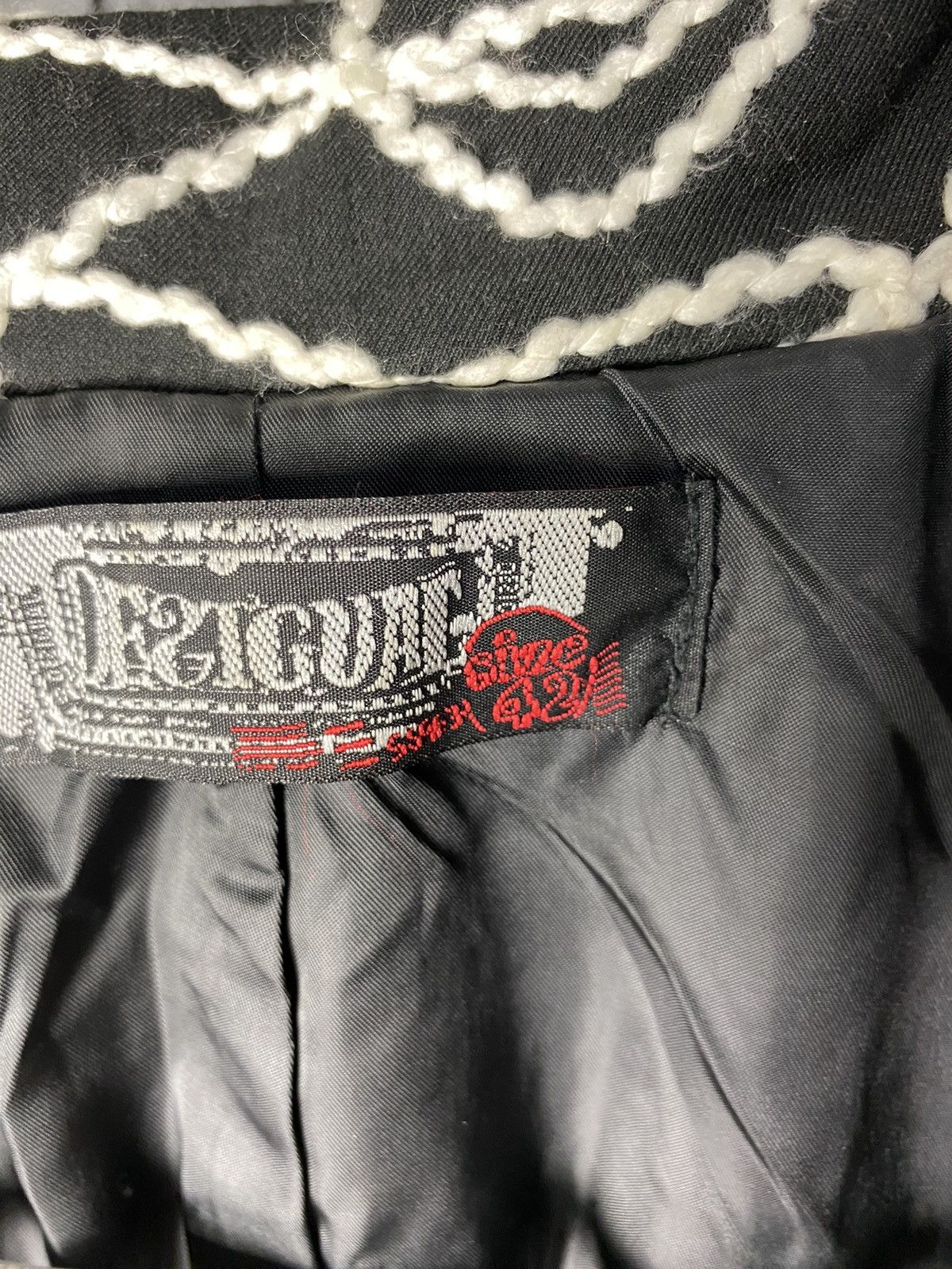Desigual Desigual Stitched Embroidered Back Print Coat Size 42 Size M / US 6-8 / IT 42-44 - 10 Thumbnail