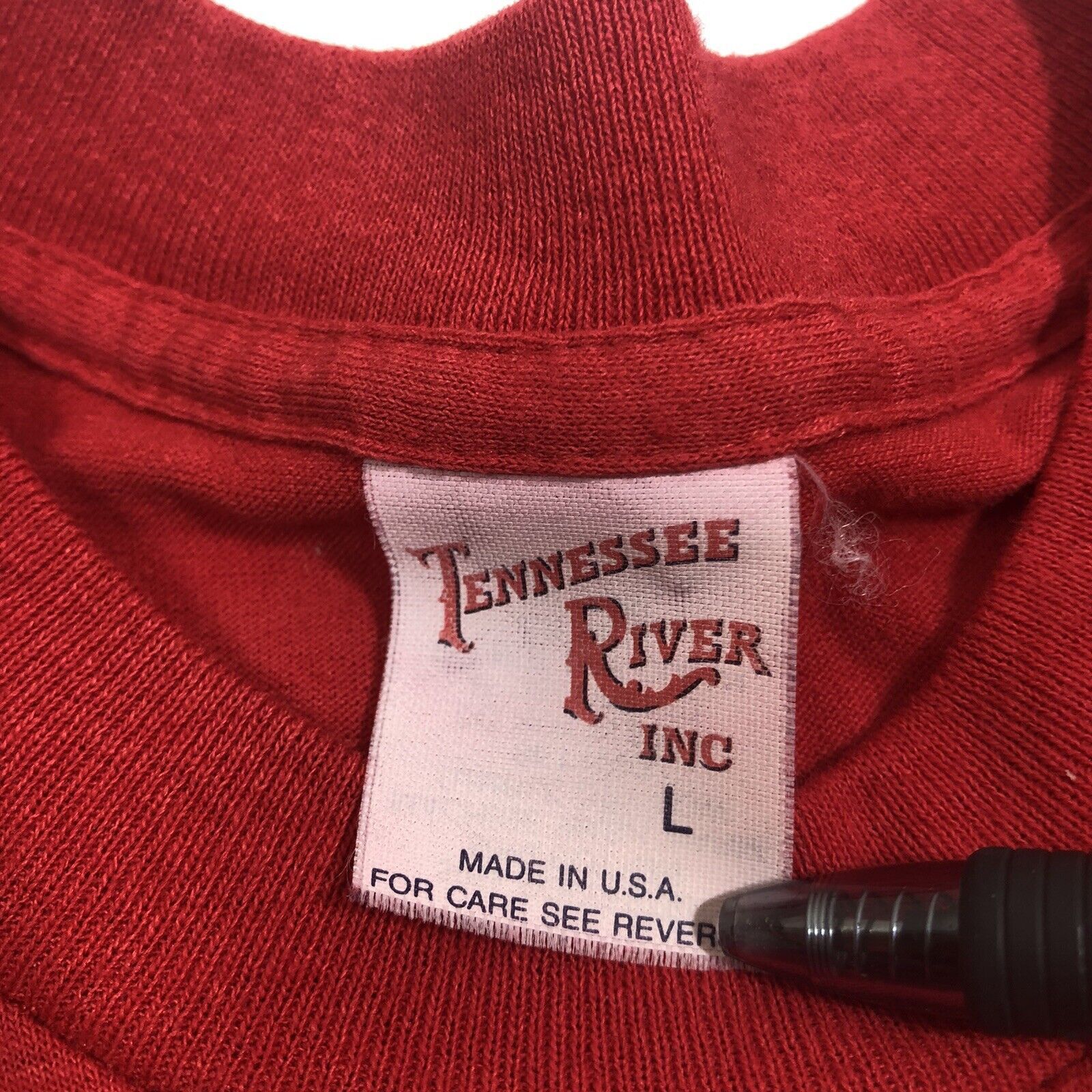 Vintage Vintage 90s Tiger Rock Cafe Tennessee River T-Shirt Size US S / EU 44-46 / 1 - 5 Thumbnail