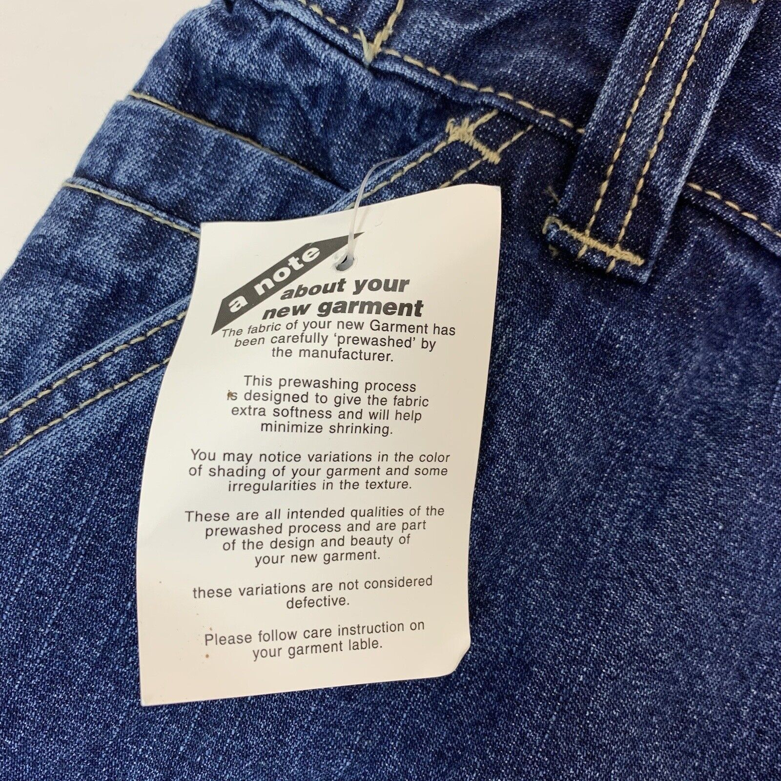 Other × Vintage NWT King Size Jean Denim Cargo Six Pocket Shorts 50x7.25 Size US 44 / EU 60 - 3 Thumbnail