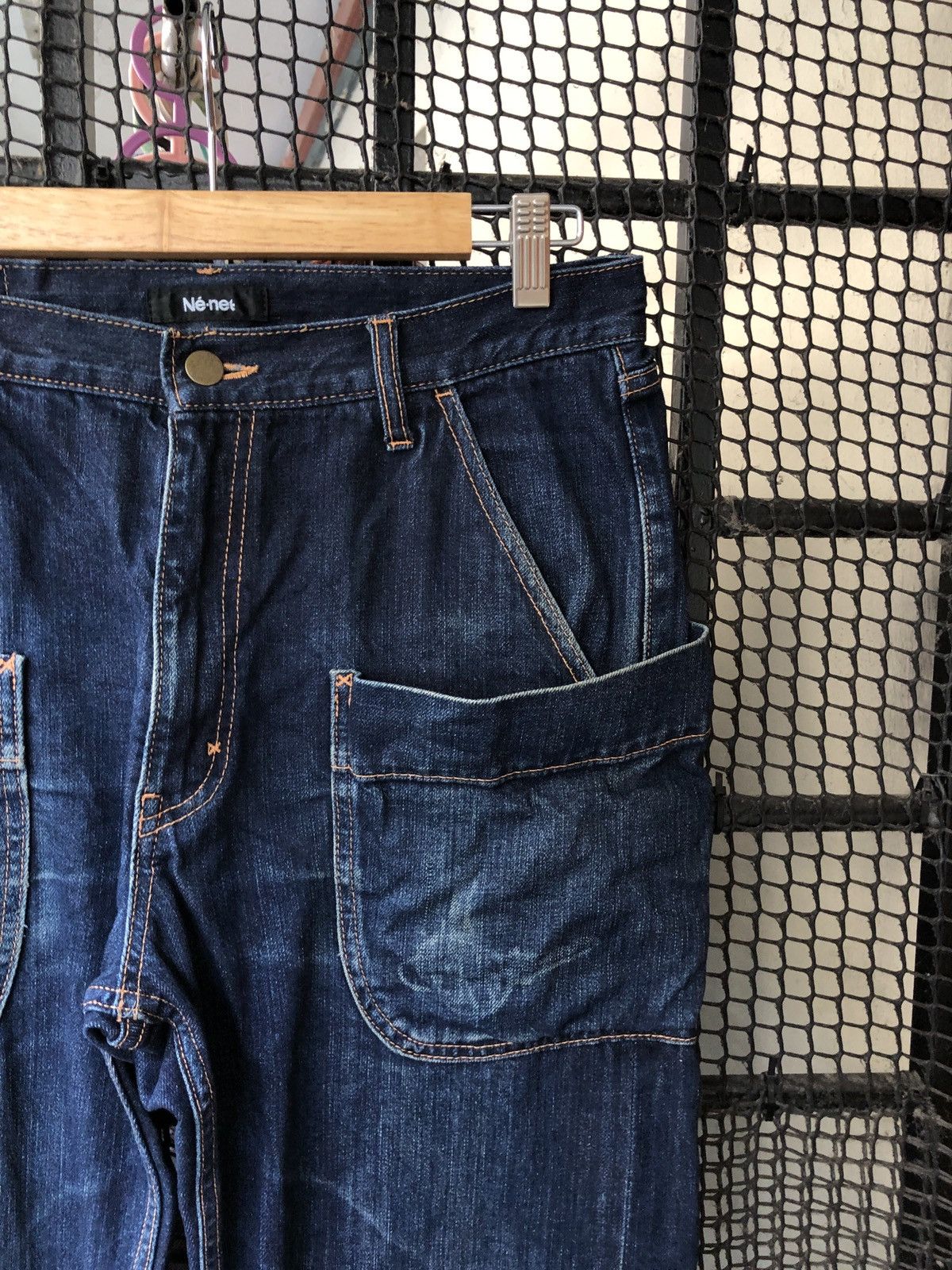 Issey Miyake × Ne-Net Ne-net Issey Miyake Selvedge Denim Jeans Size US 32 / EU 48 - 2 Thumbnail