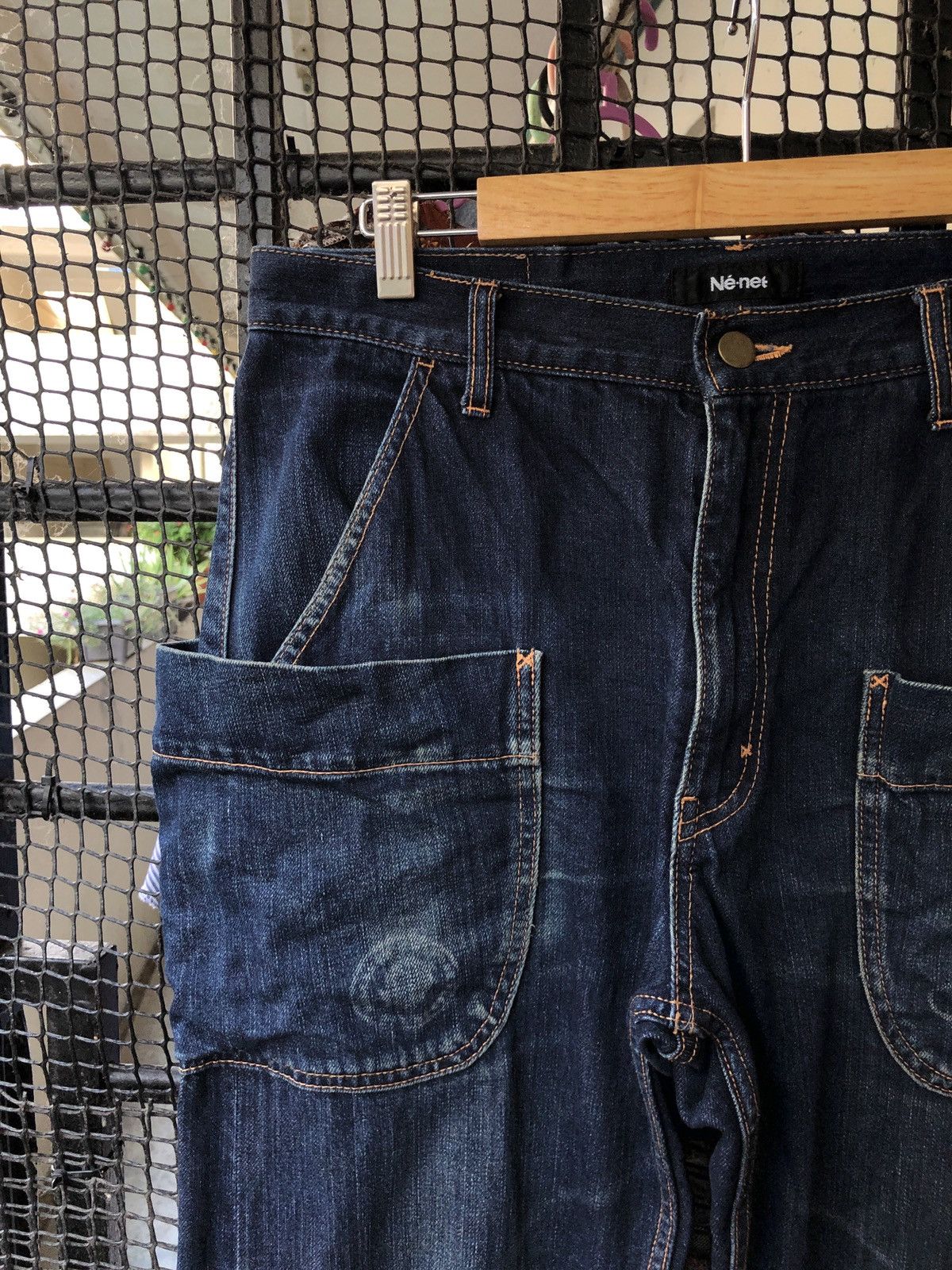 Issey Miyake × Ne-Net Ne-net Issey Miyake Selvedge Denim Jeans Size US 32 / EU 48 - 3 Thumbnail