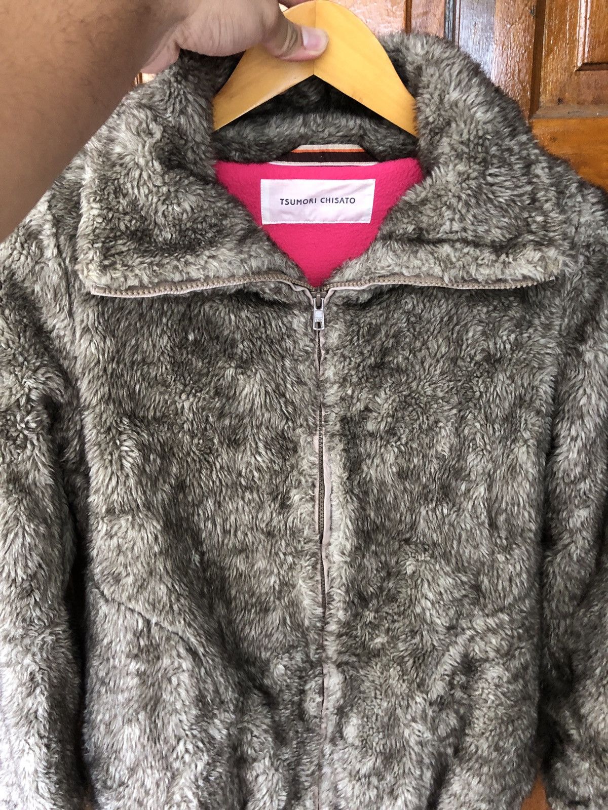 Issey Miyake × Japanese Brand × Tsumori Chisato TSUMORI CHISATO FUR MINK SHERPA zipper jacket Size S / US 4 / IT 40 - 4 Thumbnail