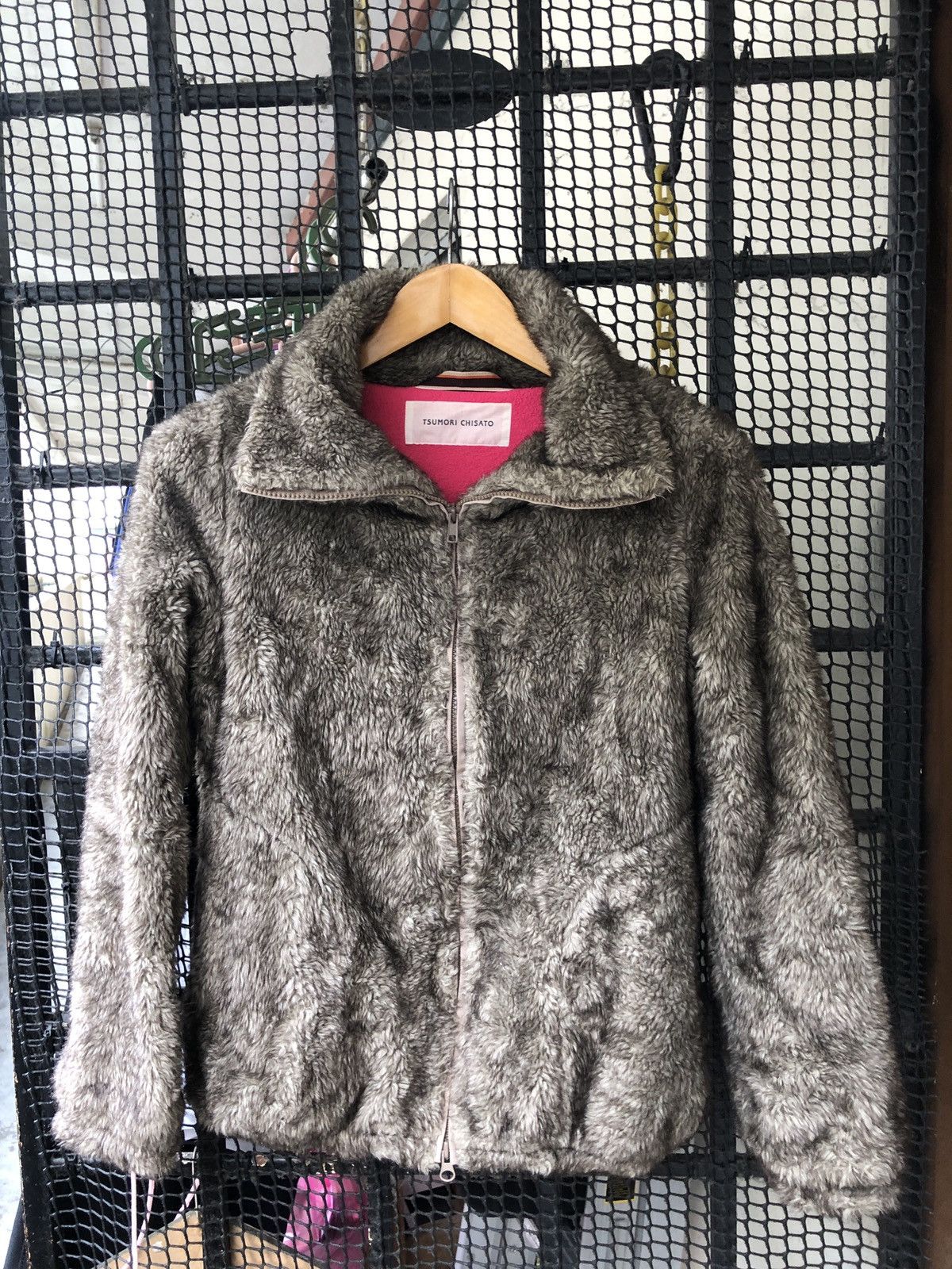 Issey Miyake × Japanese Brand × Tsumori Chisato TSUMORI CHISATO FUR MINK SHERPA zipper jacket Size S / US 4 / IT 40 - 3 Thumbnail