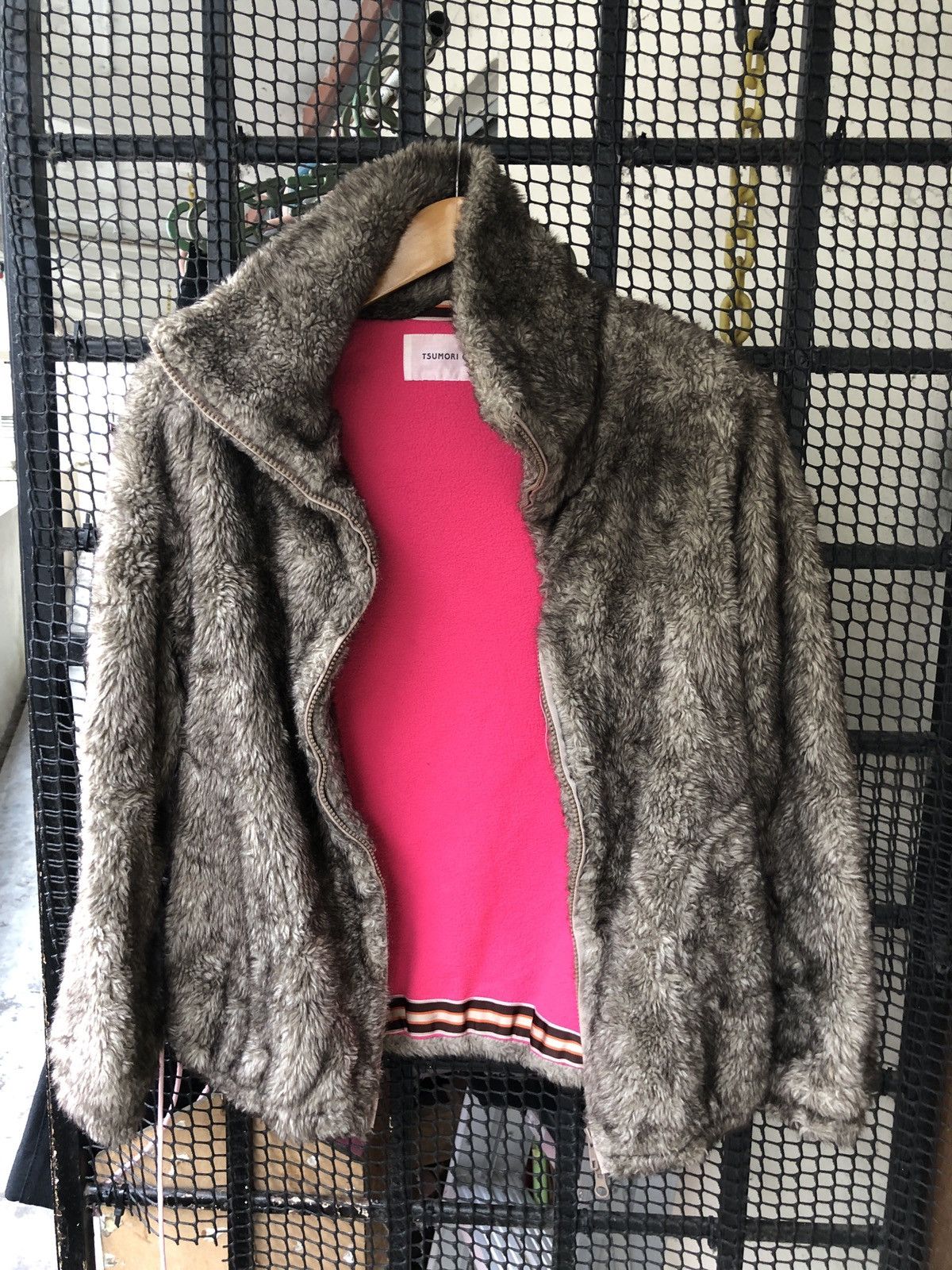 Issey Miyake × Japanese Brand × Tsumori Chisato TSUMORI CHISATO FUR MINK SHERPA zipper jacket Size S / US 4 / IT 40 - 7 Thumbnail