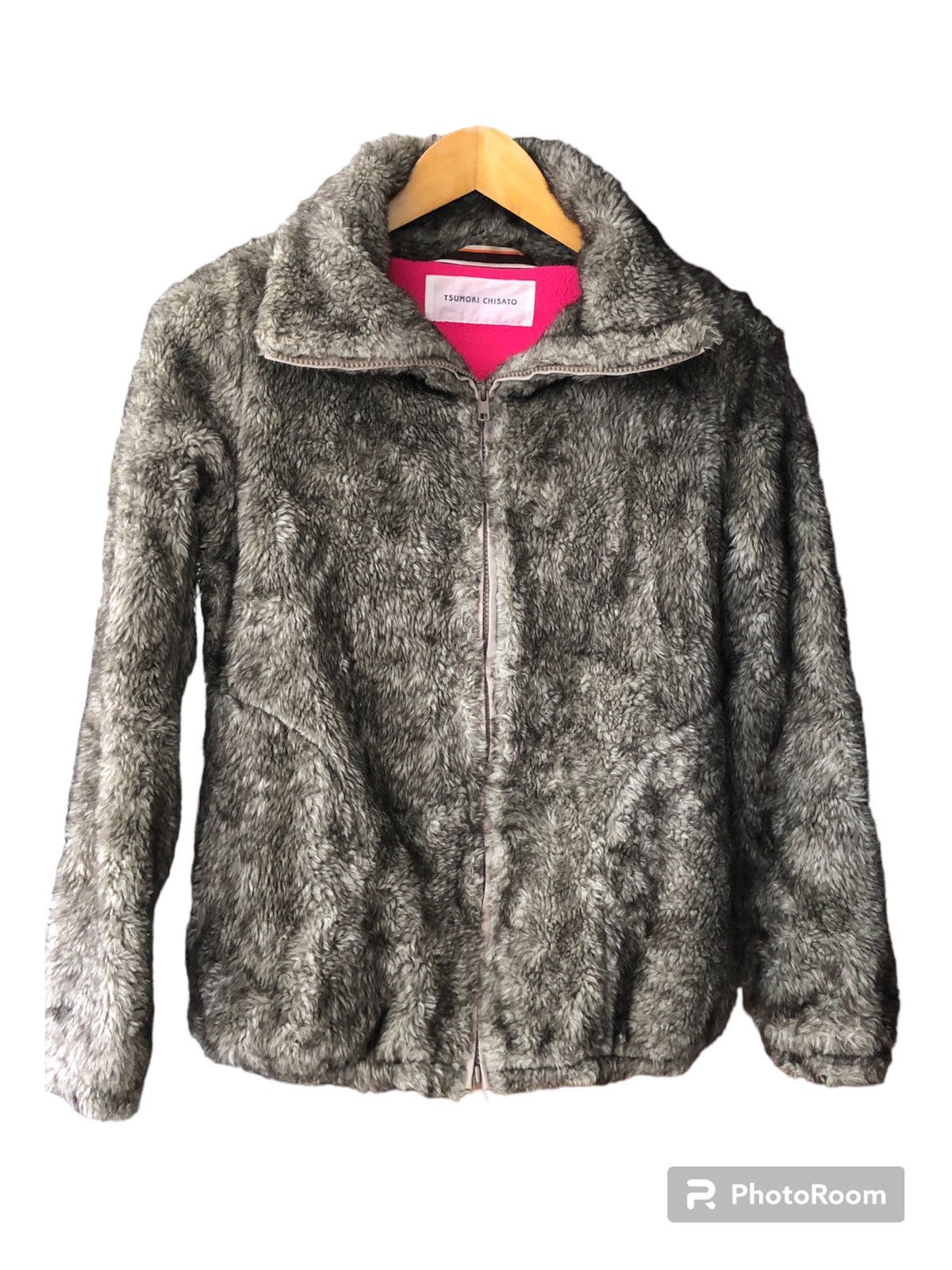 Issey Miyake × Japanese Brand × Tsumori Chisato TSUMORI CHISATO FUR MINK SHERPA zipper jacket Size S / US 4 / IT 40 - 1 Thumbnail