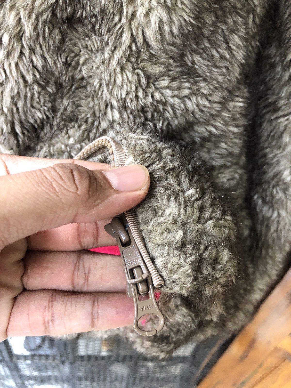 Issey Miyake × Japanese Brand × Tsumori Chisato TSUMORI CHISATO FUR MINK SHERPA zipper jacket Size S / US 4 / IT 40 - 10 Thumbnail