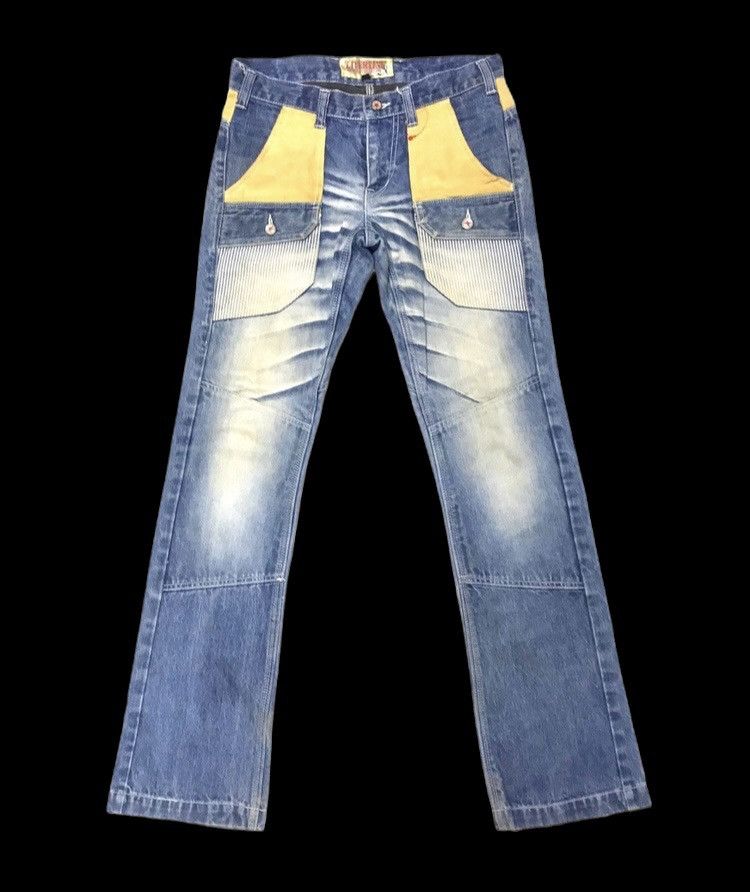 Hysteric Glamour BUSHPANT DENIM BY LIVERTINF TOKYO UNDERGROUND Size US 31 - 1 Thumbnail
