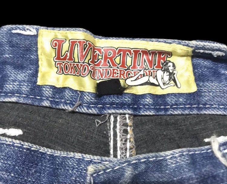 Hysteric Glamour BUSHPANT DENIM BY LIVERTINF TOKYO UNDERGROUND Size US 31 - 8 Thumbnail