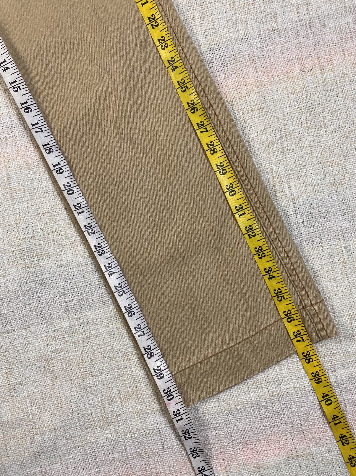Vintage Herringbone Twill Cargo By Polo Ralph Lauren Size US 30 / EU 46 - 6 Thumbnail