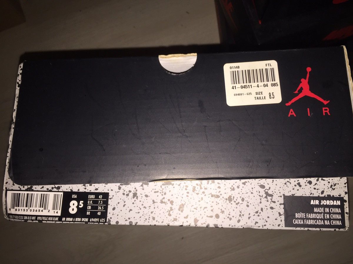 Jordan Brand × Nike Air Jordan 6 Spizike History of Jordan 2014 Size US 8.5 / EU 41-42 - 6 Thumbnail
