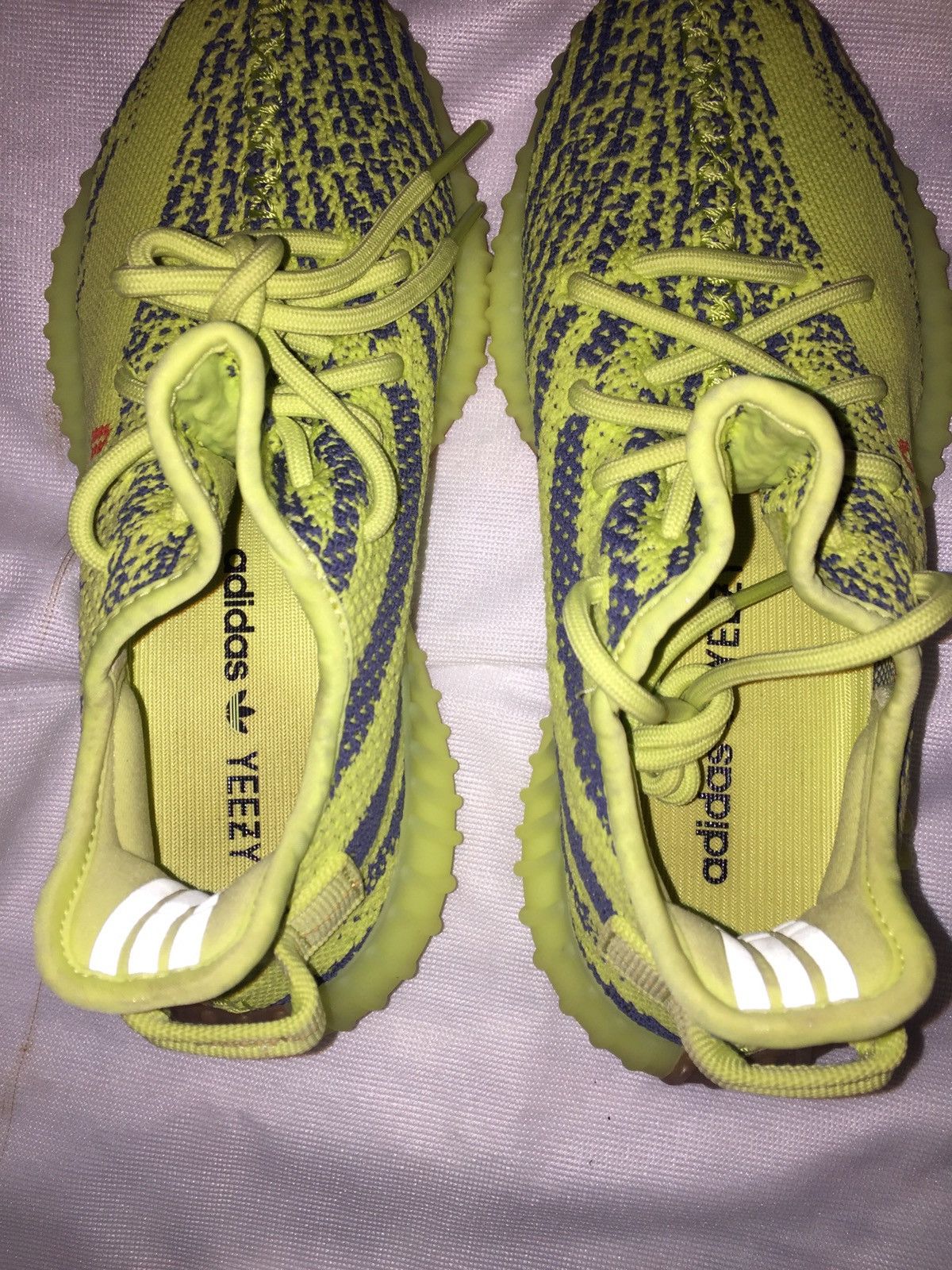 Adidas × Kanye West Yeezy Boost 350 V2 Semi Frozen Yellow 2017 Size US 5 / EU 37 - 5 Thumbnail