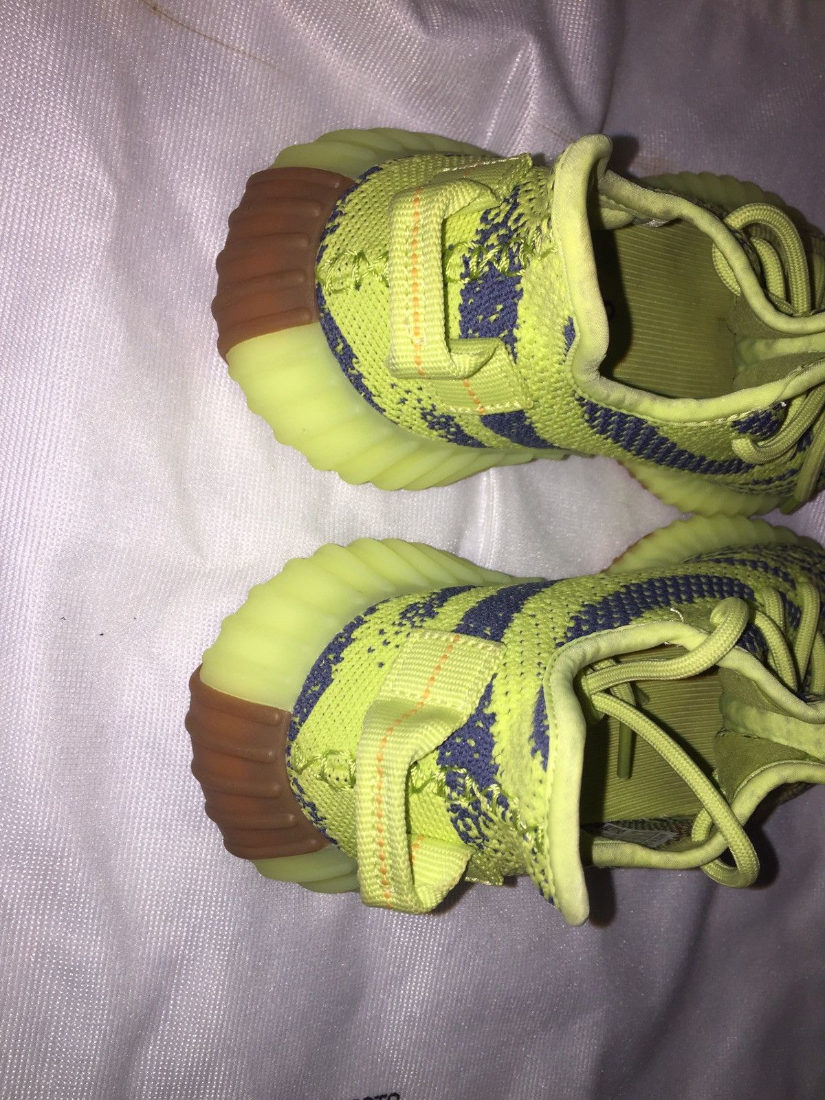 Adidas × Kanye West Yeezy Boost 350 V2 Semi Frozen Yellow 2017 Size US 5 / EU 37 - 6 Thumbnail