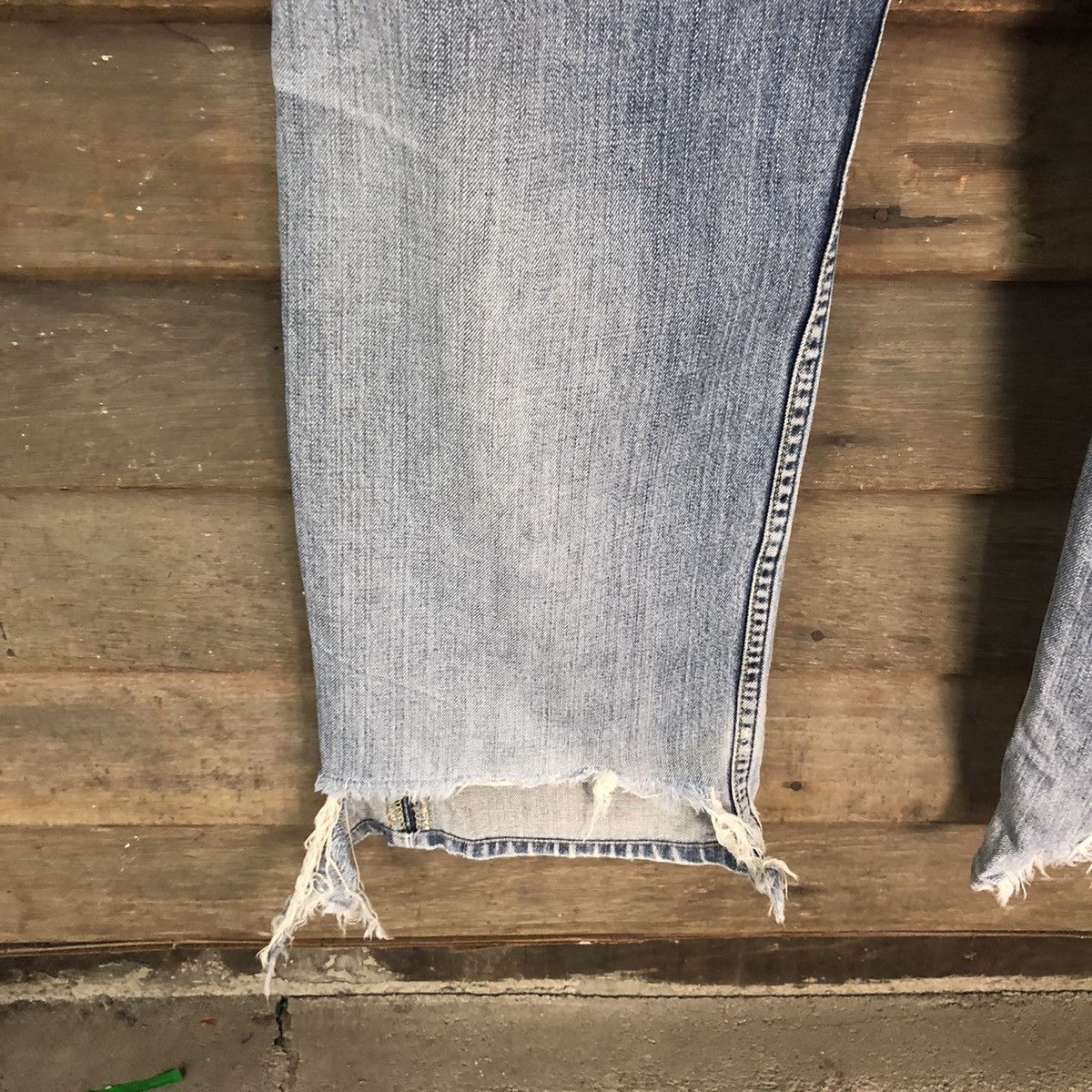 Levi's 503 Levis Distressed Denim Pants vintage #4516 Size US 32 / EU 48 - 17 Thumbnail