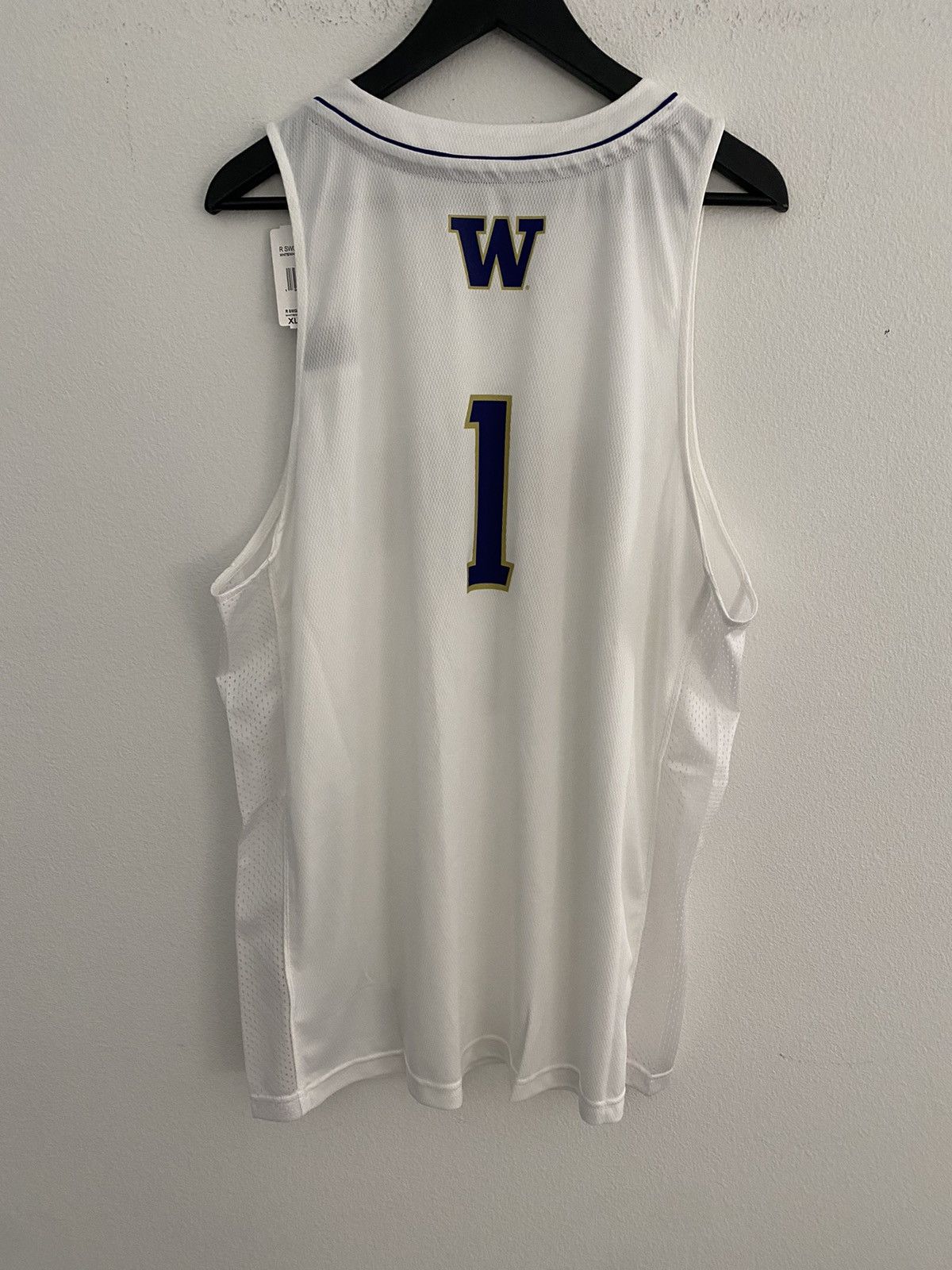NCAA Adidas U of Washington Basketball Swingman Jersey XL NWT Size US XL / EU 56 / 4 - 2 Thumbnail