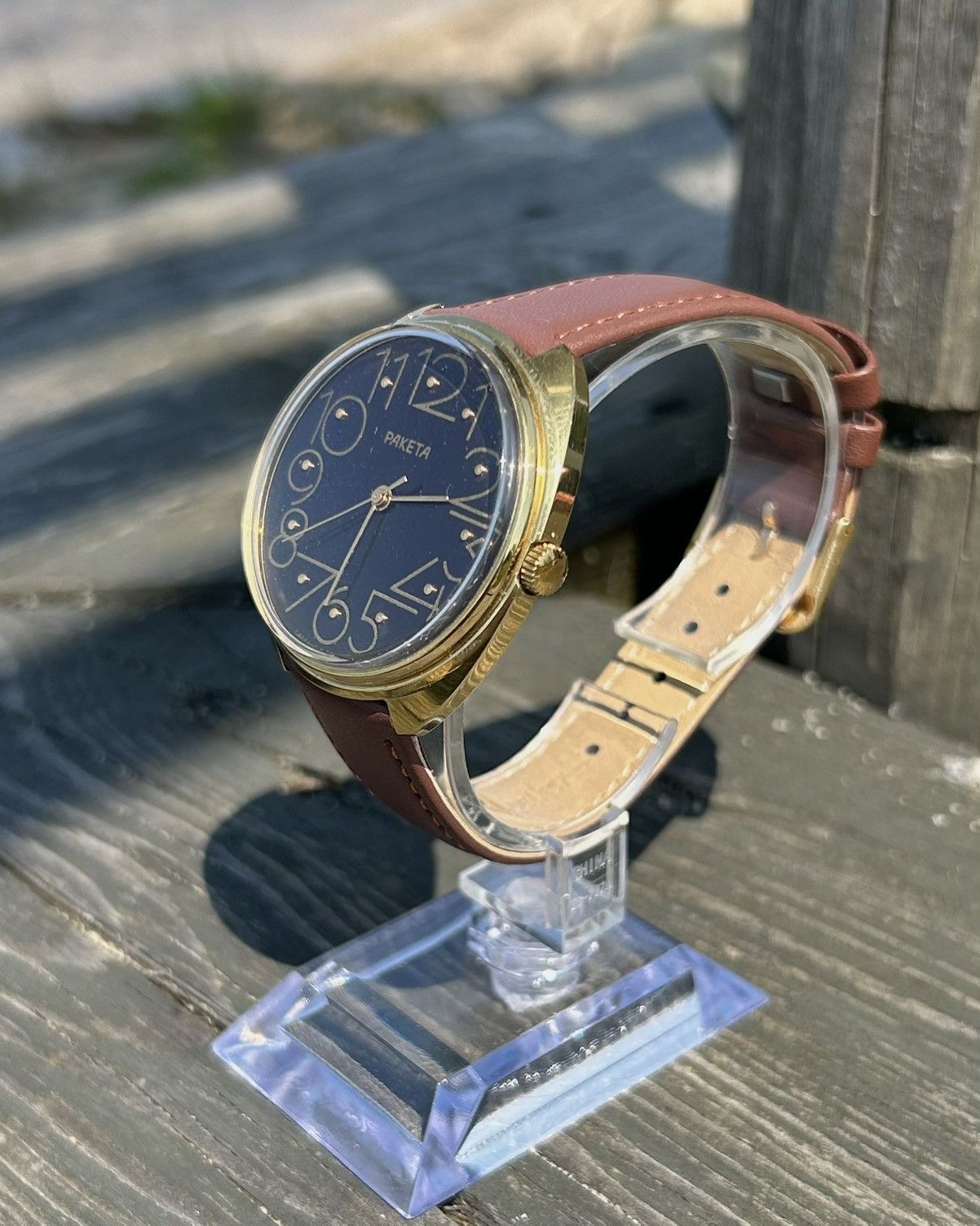 Other Vintage Soviet RAKETA Rare Watch Retro Mechanical USSR 1980s Size ONE SIZE - 5 Thumbnail