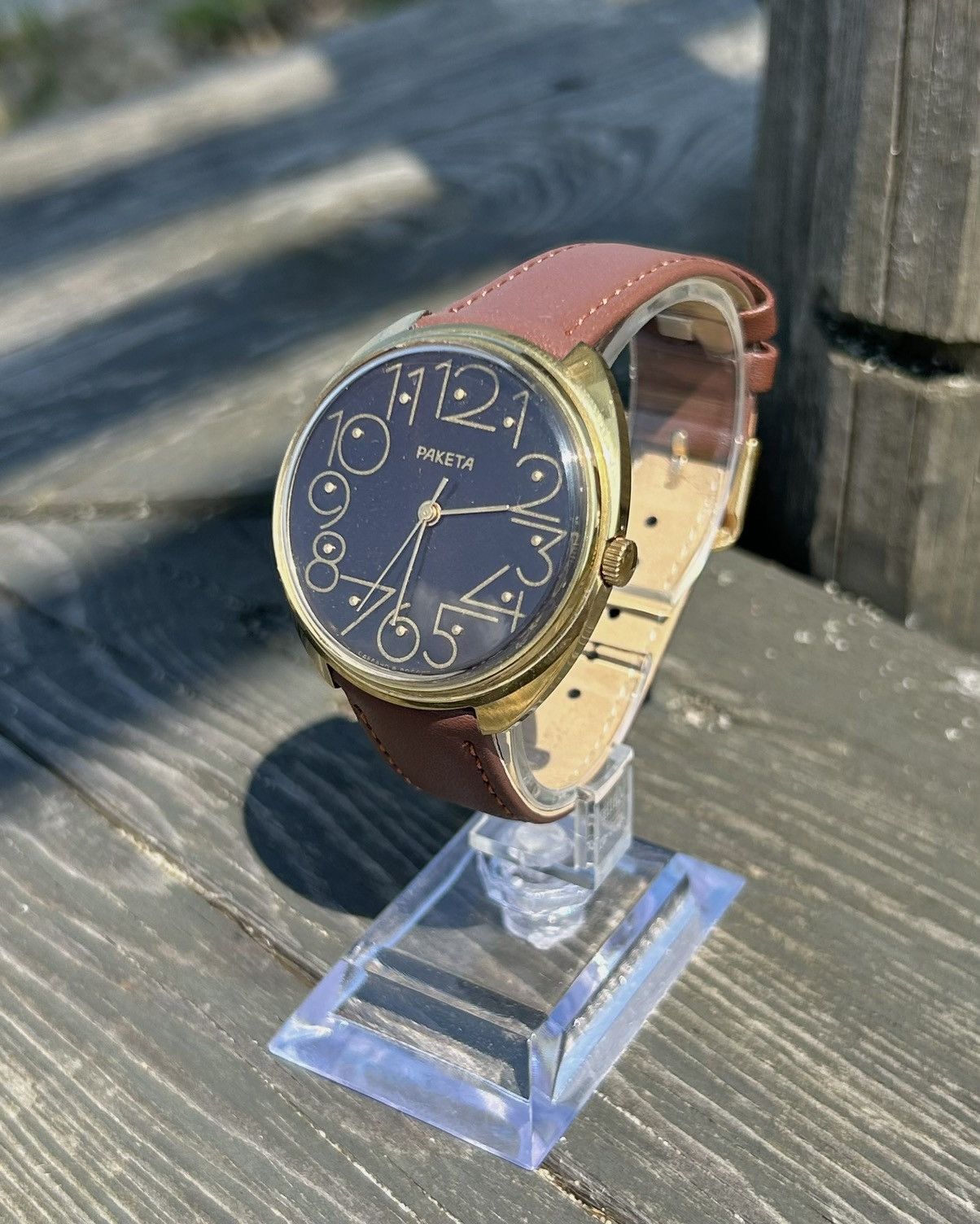 Other Vintage Soviet RAKETA Rare Watch Retro Mechanical USSR 1980s Size ONE SIZE - 4 Thumbnail
