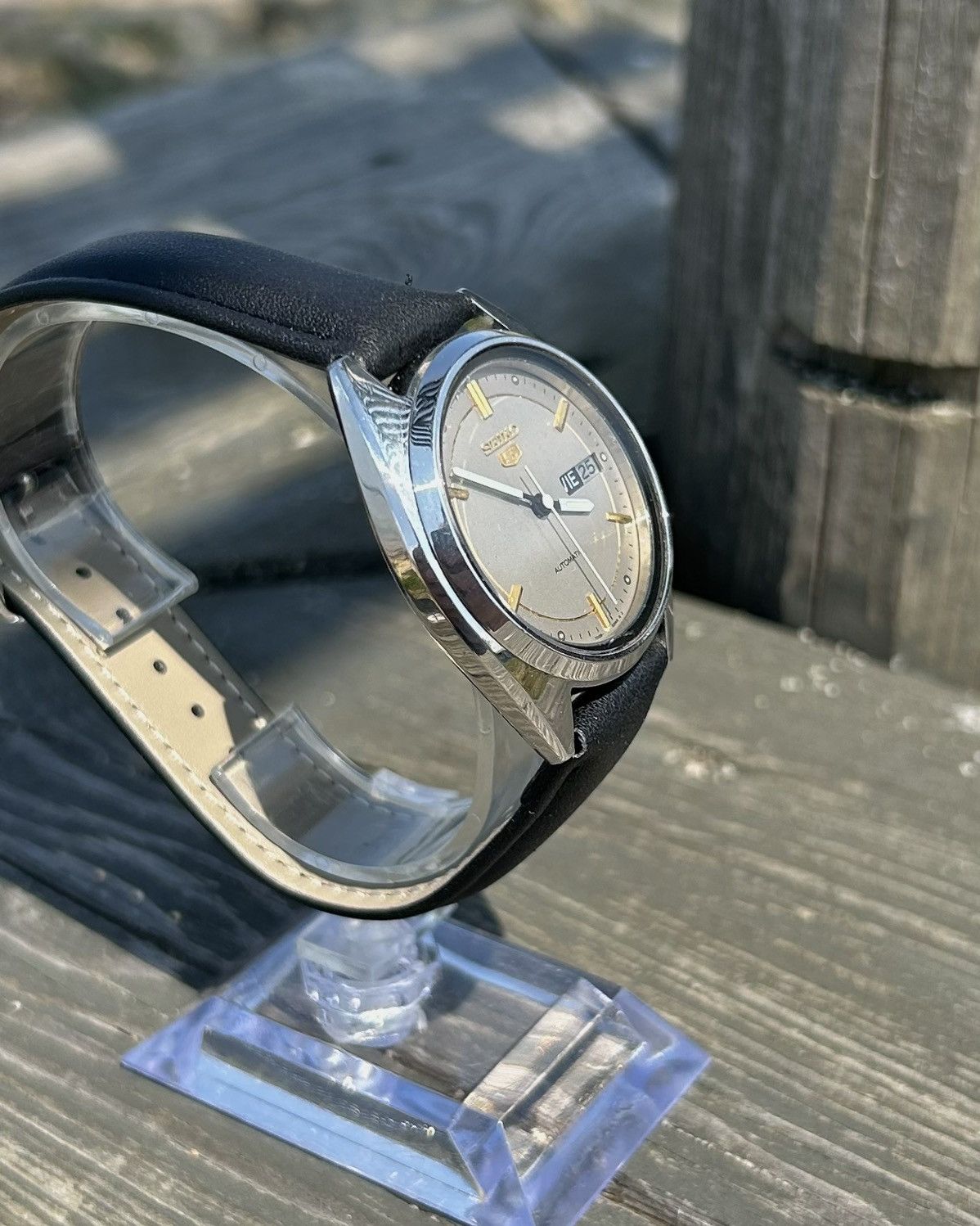 Seiko Vintage Japan Watch Seiko 5 Automatic 1990s Stainless Steel Size ONE SIZE - 10 Thumbnail
