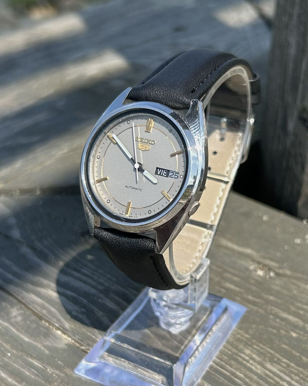 Seiko Vintage Japan Watch Seiko 5 Automatic 1990s Stainless Steel Size ONE SIZE - 3 Thumbnail