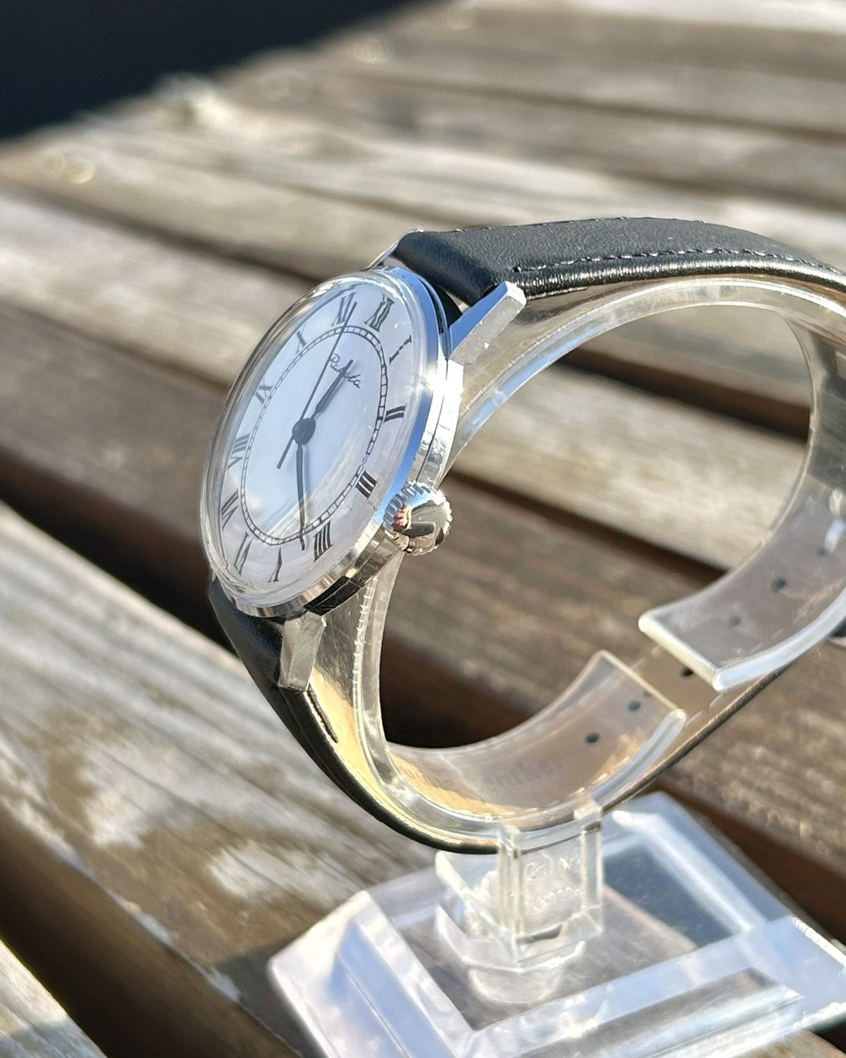 Vintage Vintage Soviet Raketa Watch Mechanical Wristwatch USSR 1980s Size ONE SIZE - 7 Thumbnail
