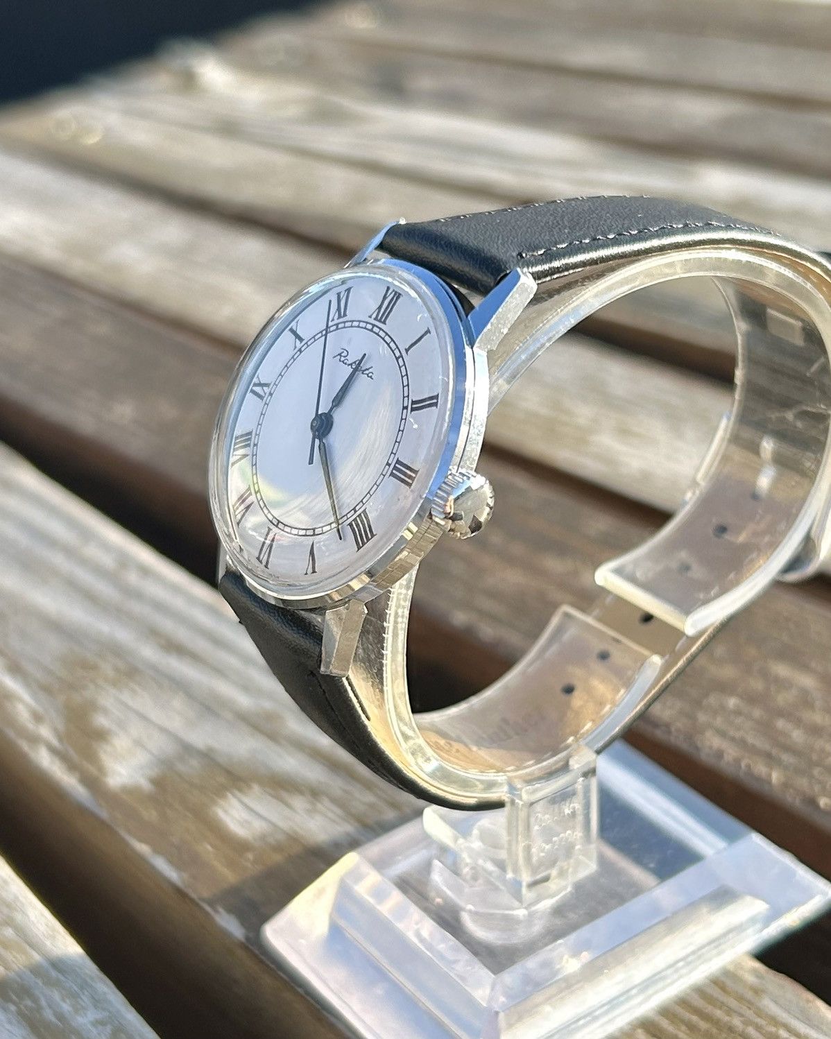 Vintage Vintage Soviet Raketa Watch Mechanical Wristwatch USSR 1980s Size ONE SIZE - 6 Thumbnail