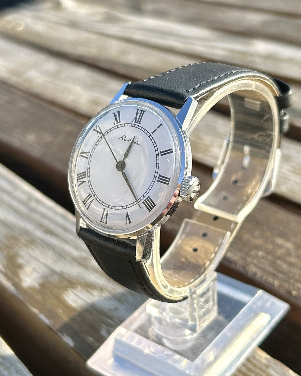 Vintage Vintage Soviet Raketa Watch Mechanical Wristwatch USSR 1980s Size ONE SIZE - 5 Thumbnail