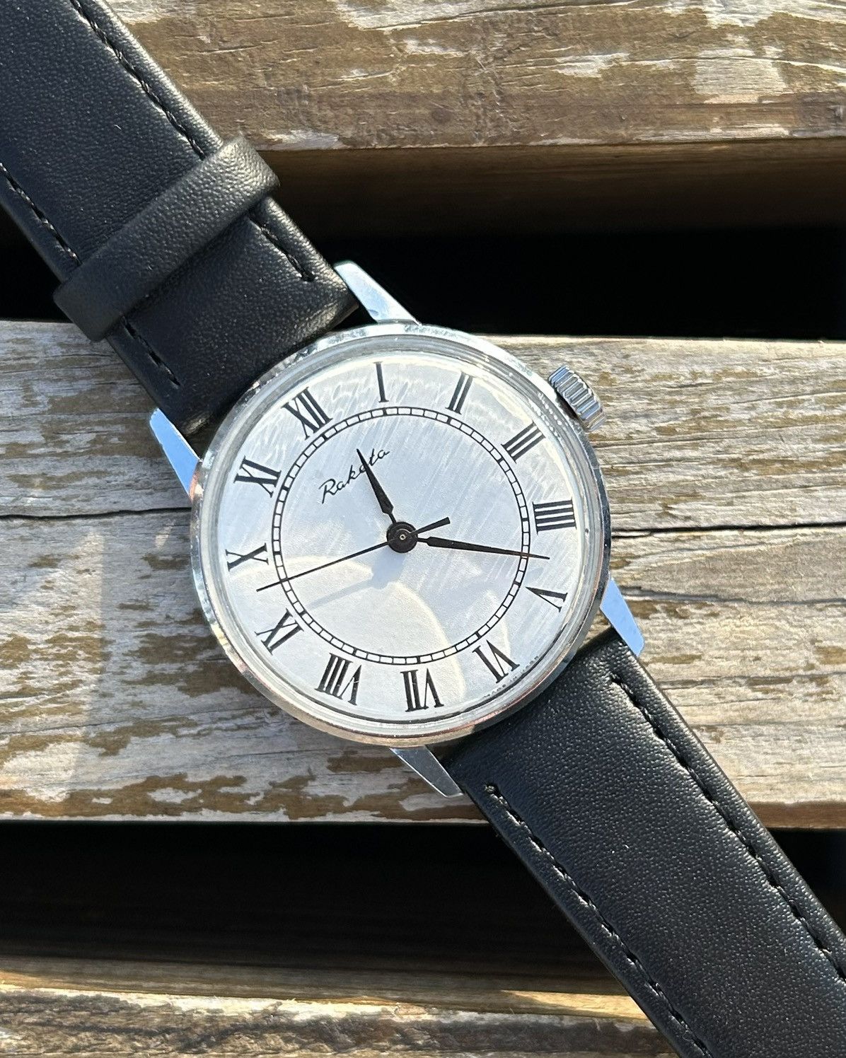 Vintage Vintage Soviet Raketa Watch Mechanical Wristwatch USSR 1980s Size ONE SIZE - 15 Thumbnail