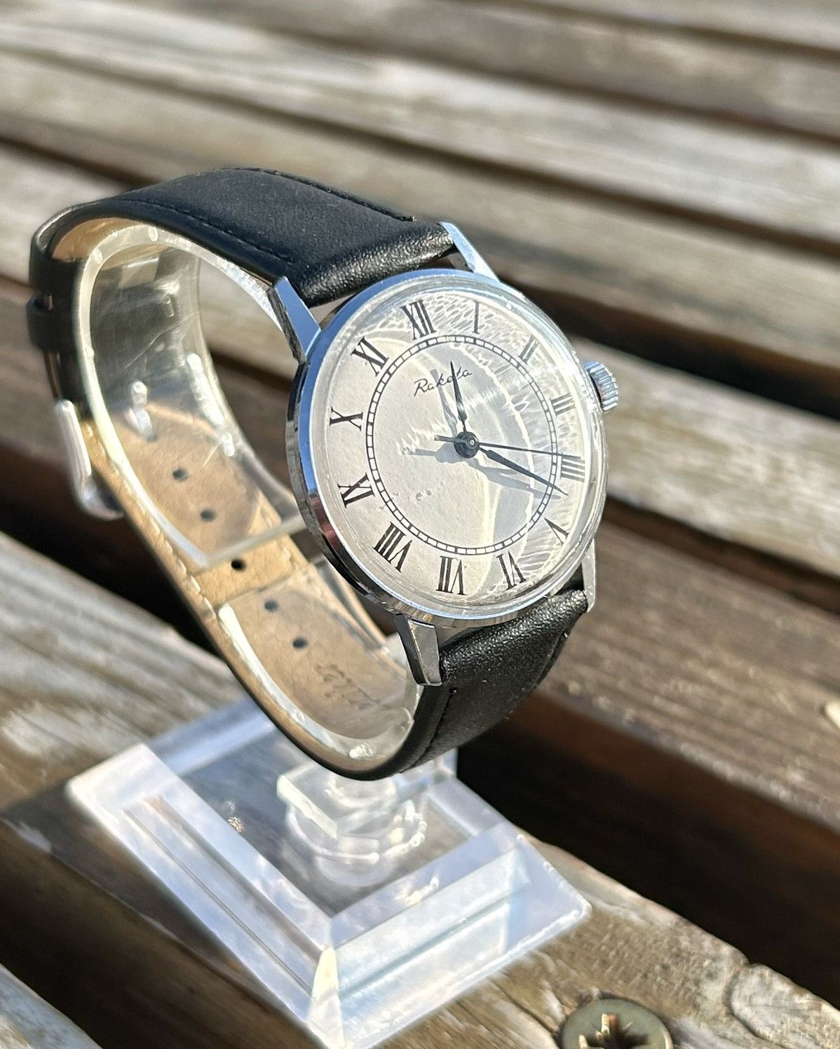 Vintage Vintage Soviet Raketa Watch Mechanical Wristwatch USSR 1980s Size ONE SIZE - 11 Thumbnail