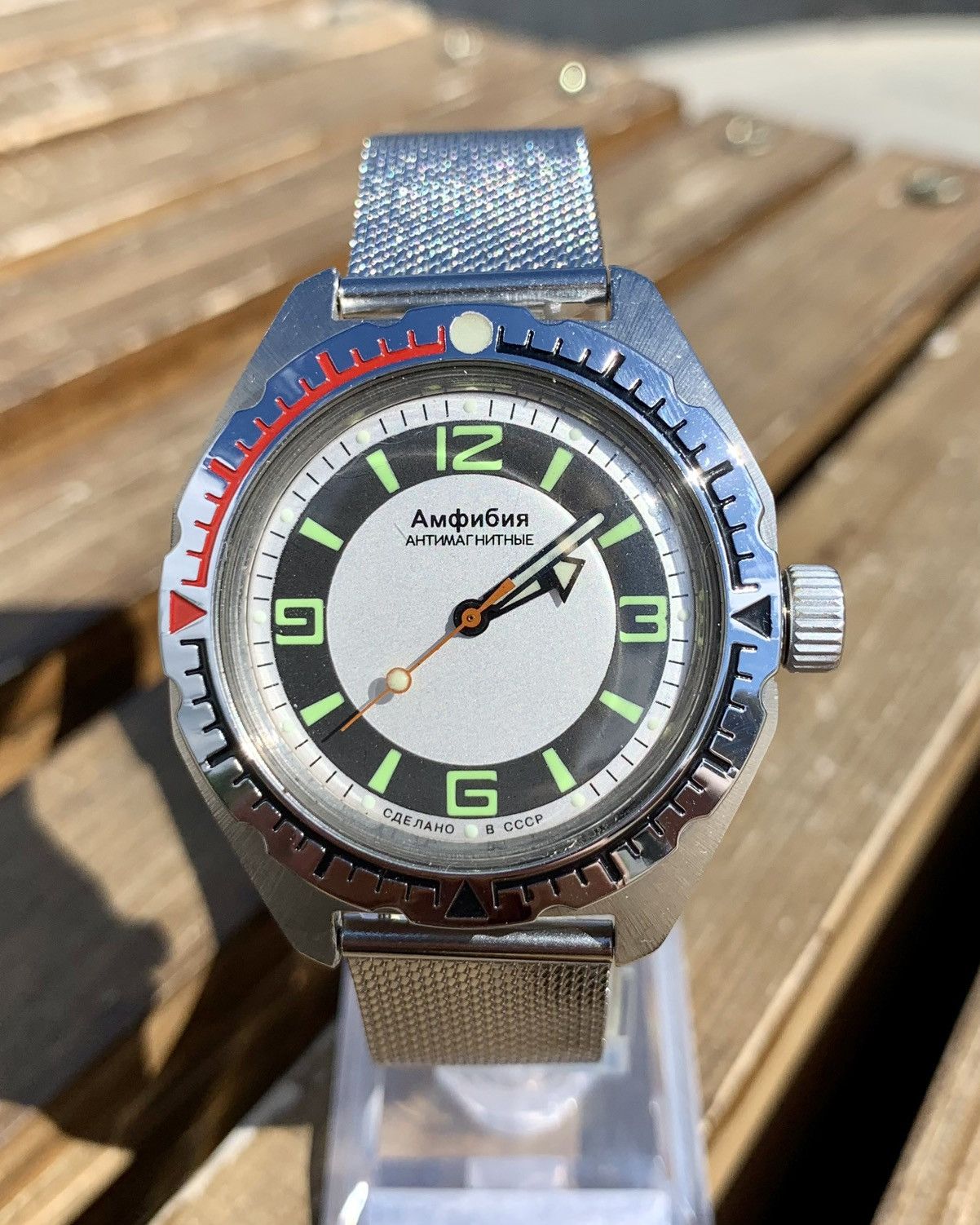 Vintage Vintage Perfect Vostok Amphibia USSR Soviet Watch 1980s Size ONE SIZE - 4 Thumbnail
