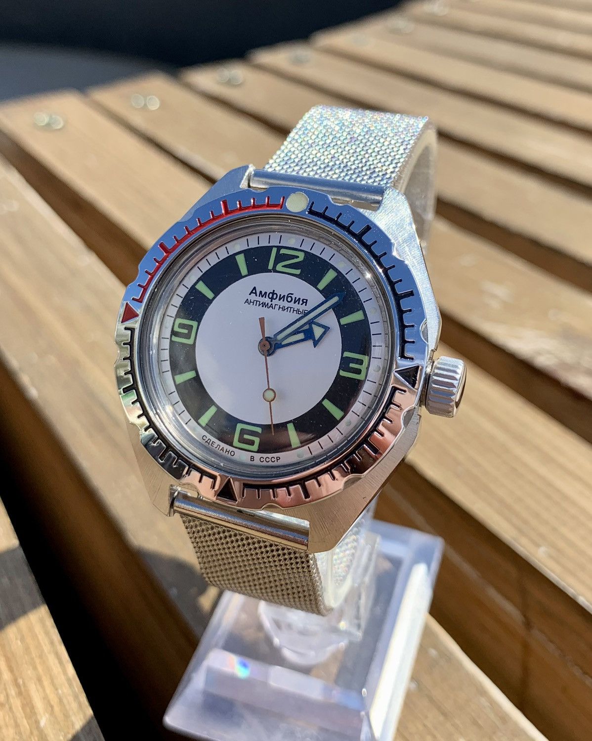 Vintage Vintage Perfect Vostok Amphibia USSR Soviet Watch 1980s Size ONE SIZE - 1 Thumbnail
