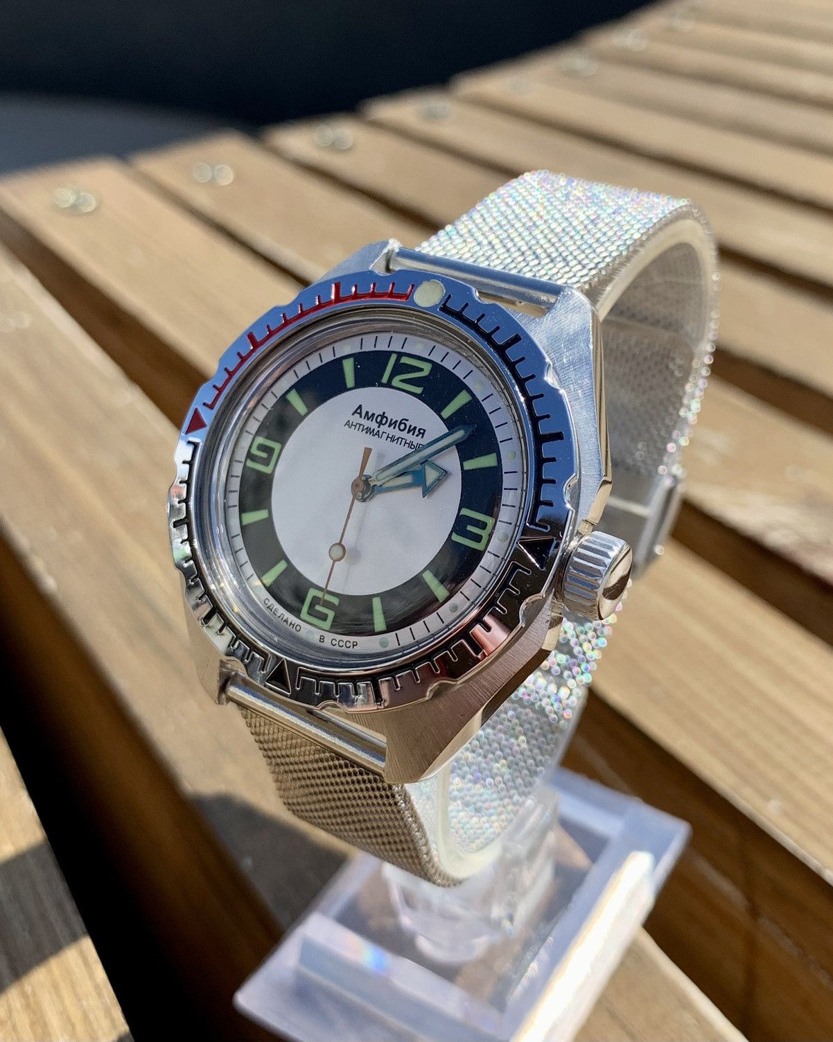 Vintage Vintage Perfect Vostok Amphibia USSR Soviet Watch 1980s Size ONE SIZE - 5 Thumbnail