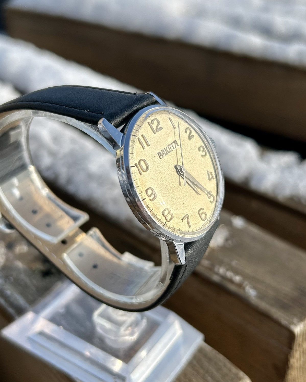 Vintage Vintage Soviet Raketa Watch Mechanical Wristwatch USSR 1980s Size ONE SIZE - 12 Thumbnail