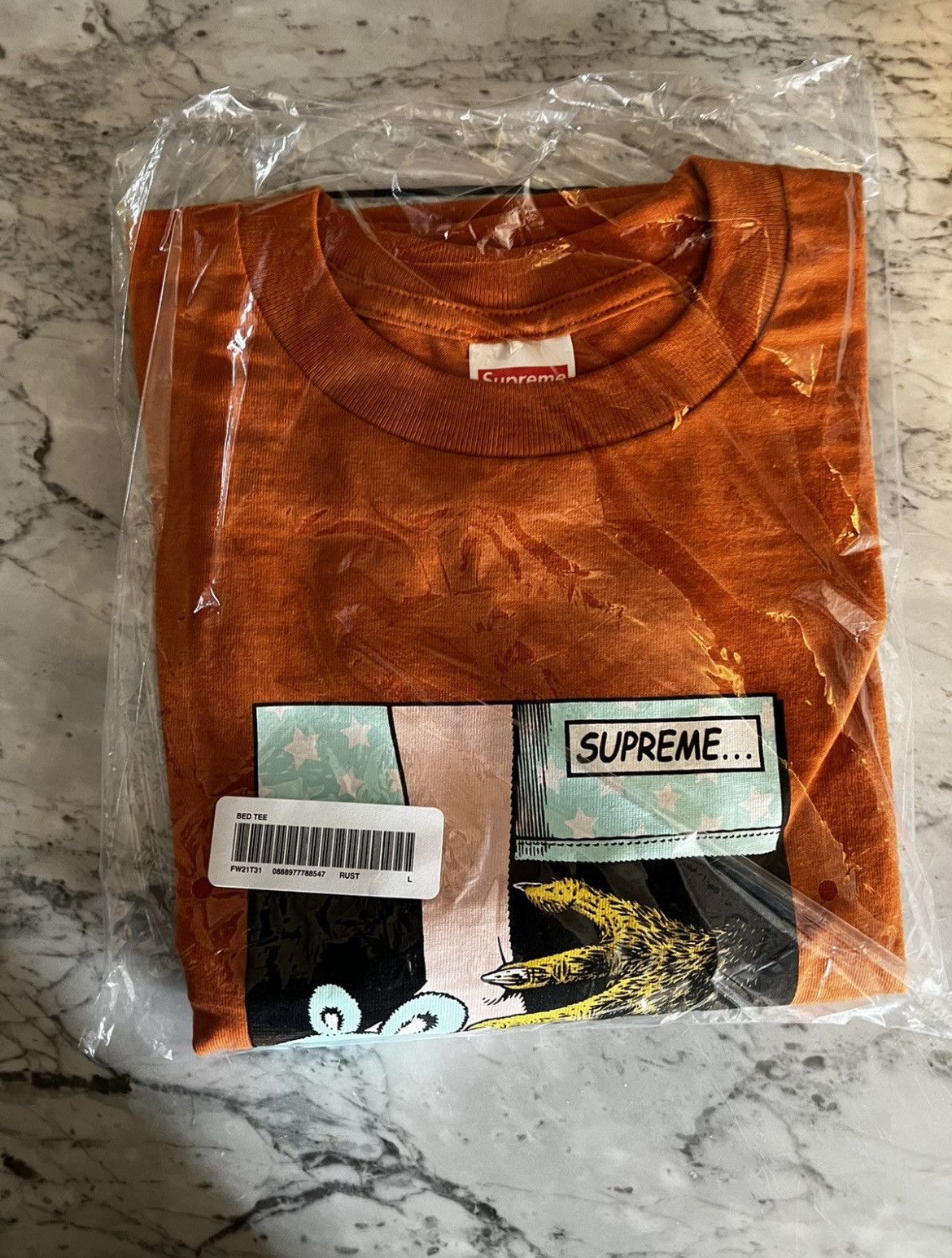 Supreme Supreme Bed Tee Size US L / EU 52-54 / 3 - 2 Thumbnail