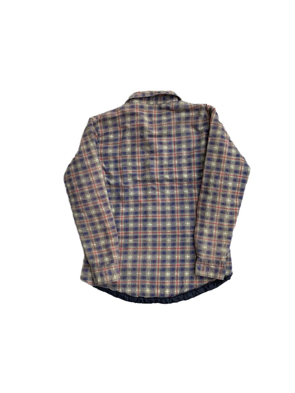 Vintage Vintage Gingham Plaid Quilted Primaloft Lined Shirt Jacket Size US S / EU 44-46 / 1 - 2 Thumbnail