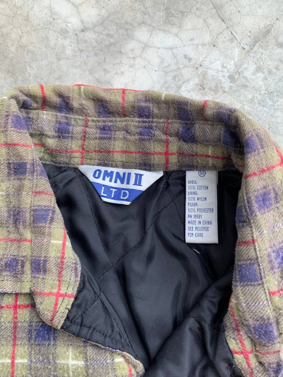Vintage Vintage Gingham Plaid Quilted Primaloft Lined Shirt Jacket Size US S / EU 44-46 / 1 - 5 Thumbnail