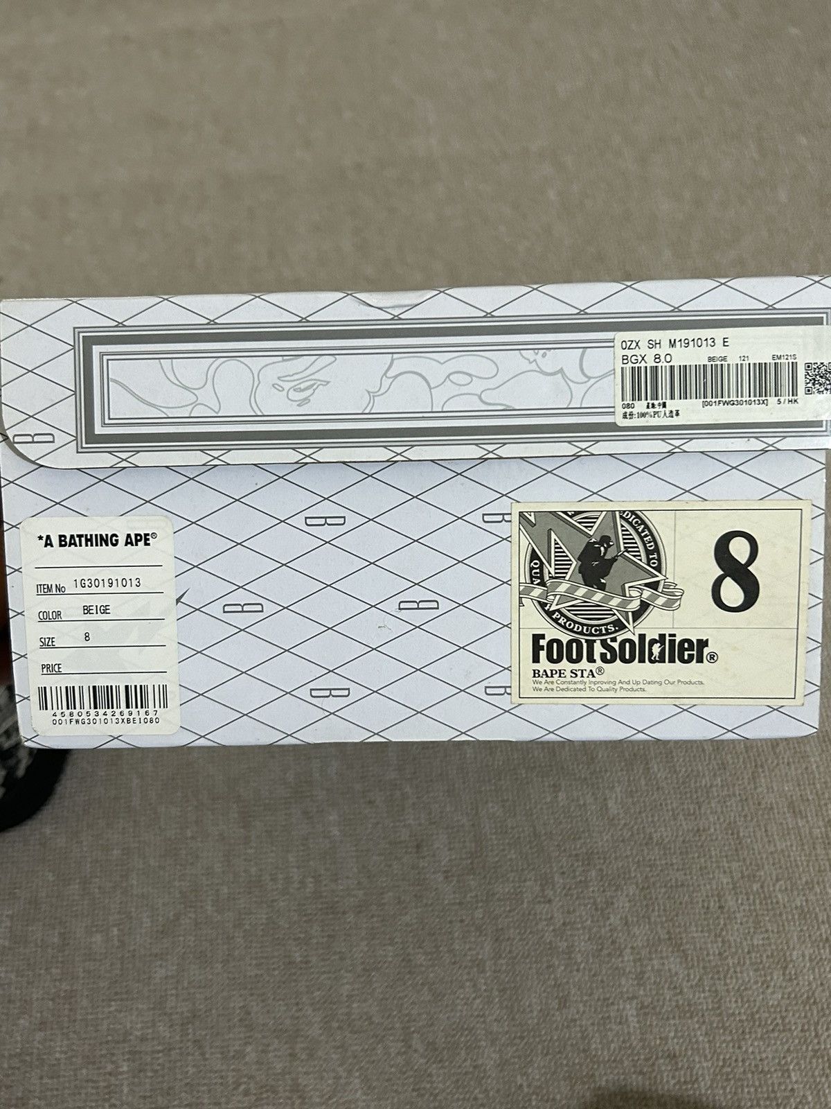 Bape Bapesta Snakeskin Size US 8 / EU 41 - 7 Thumbnail