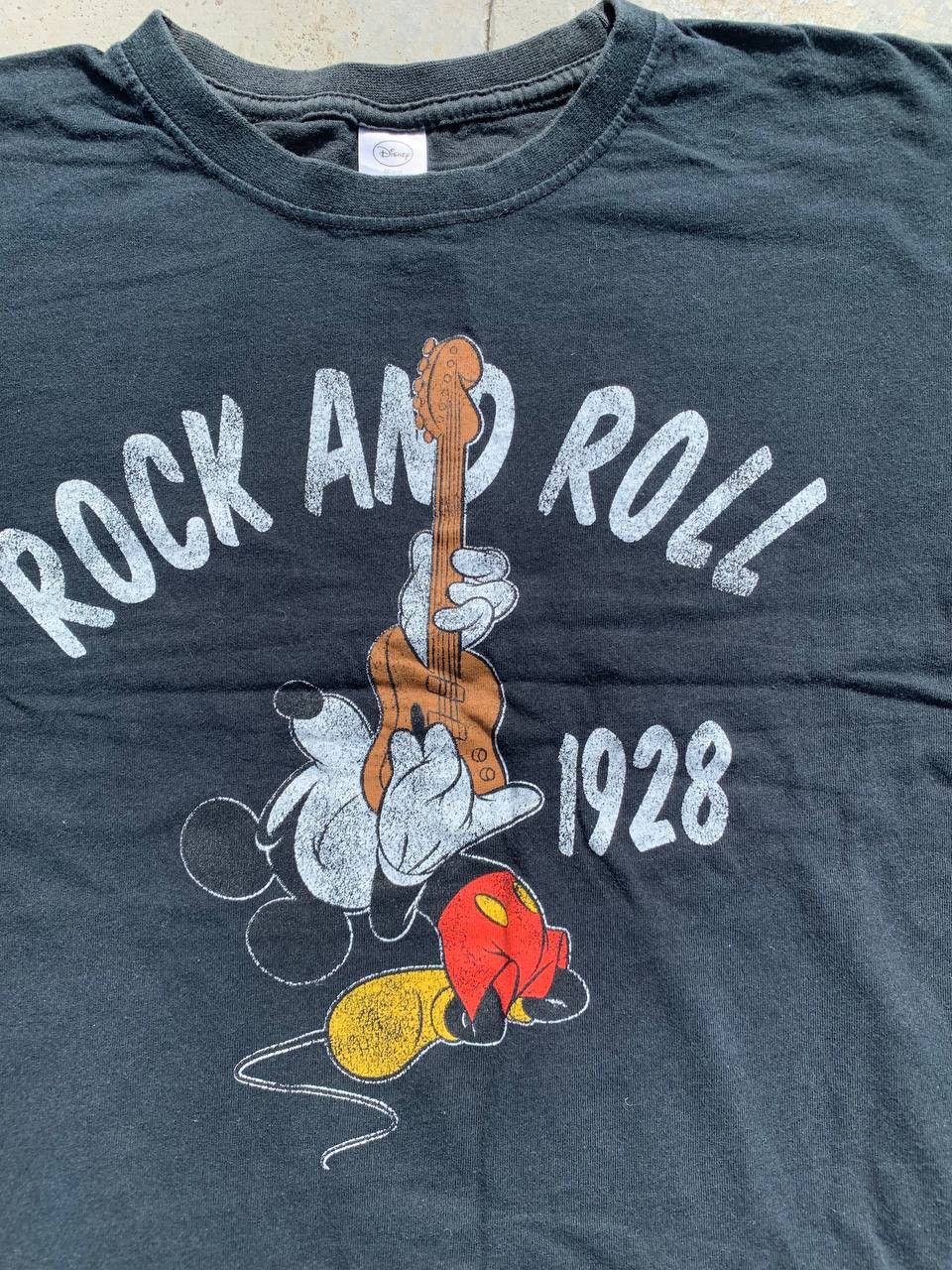 Mickey Mouse Vintage Mickey Rock & Roll Graphic Longsleeve Shirt Size US L / EU 52-54 / 3 - 2 Thumbnail