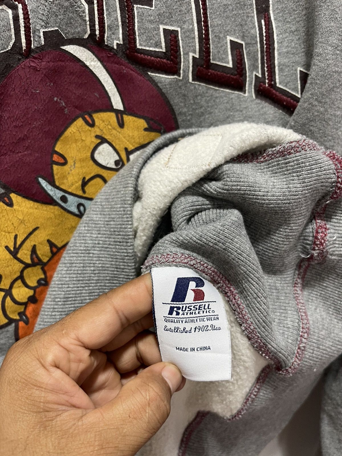 Russell Athletic VINTAGE RUSSELL ATHLETIC WILDCATS BIG LOGO SWEATSHIRT Size US M / EU 48-50 / 2 - 16 Thumbnail