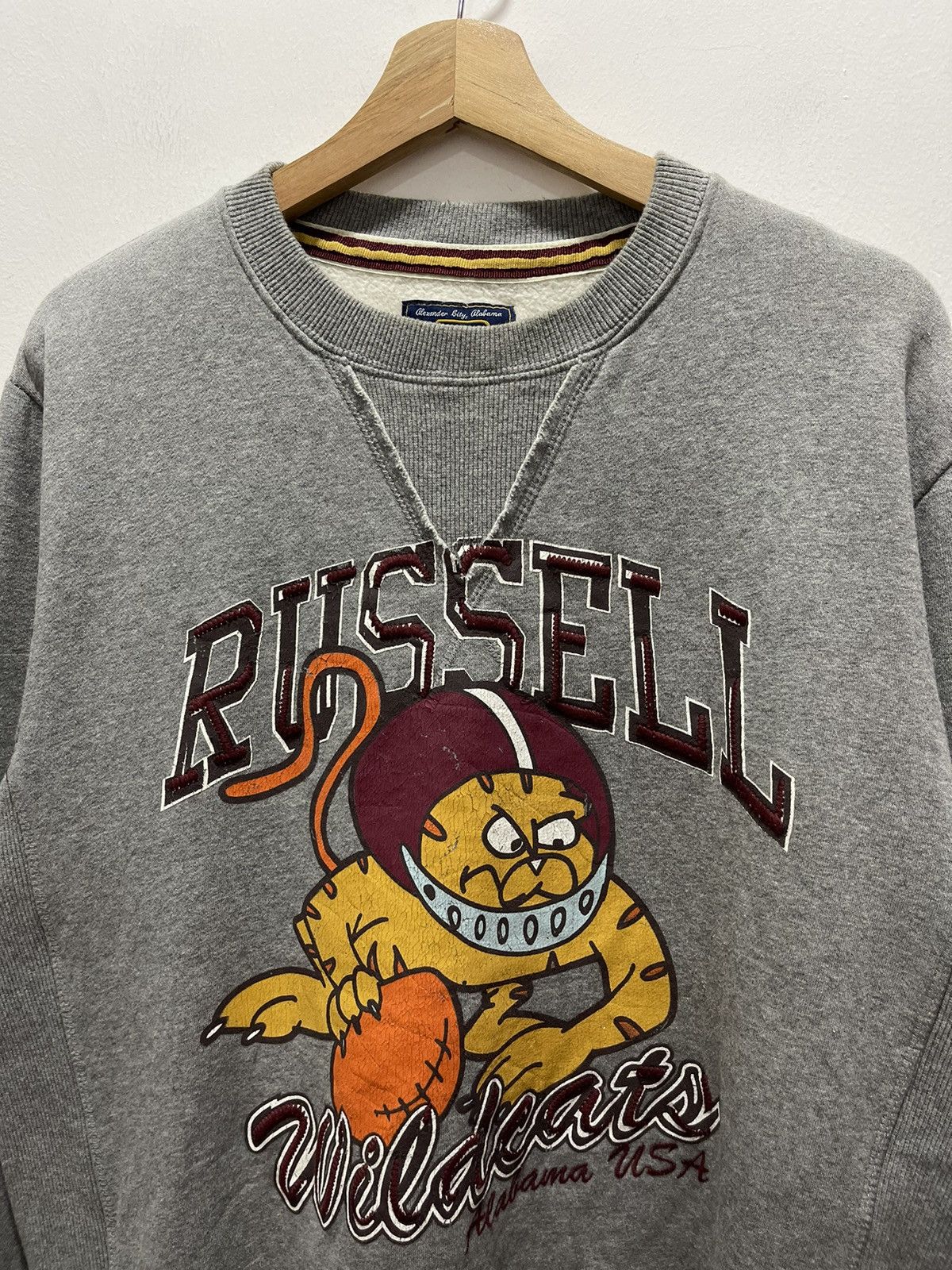 Russell Athletic VINTAGE RUSSELL ATHLETIC WILDCATS BIG LOGO SWEATSHIRT Size US M / EU 48-50 / 2 - 3 Thumbnail