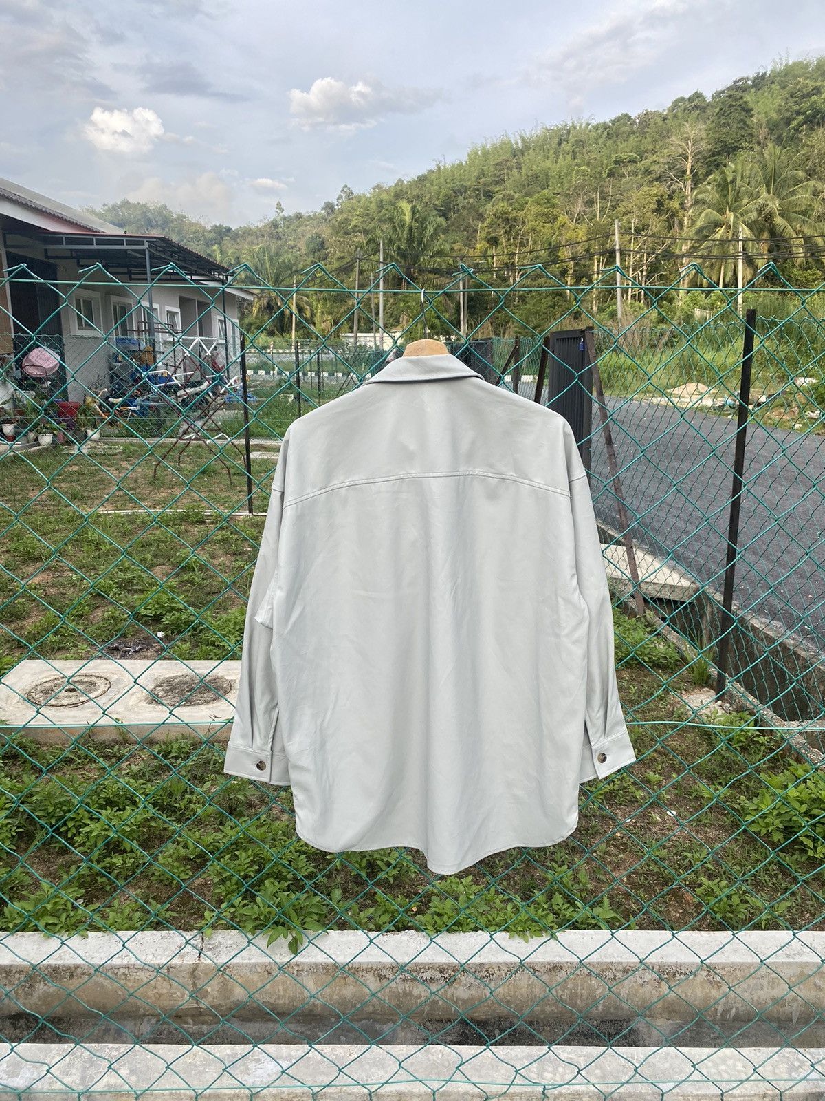 GU GU faux leather flannel shirts Size US M / EU 48-50 / 2 - 3 Thumbnail