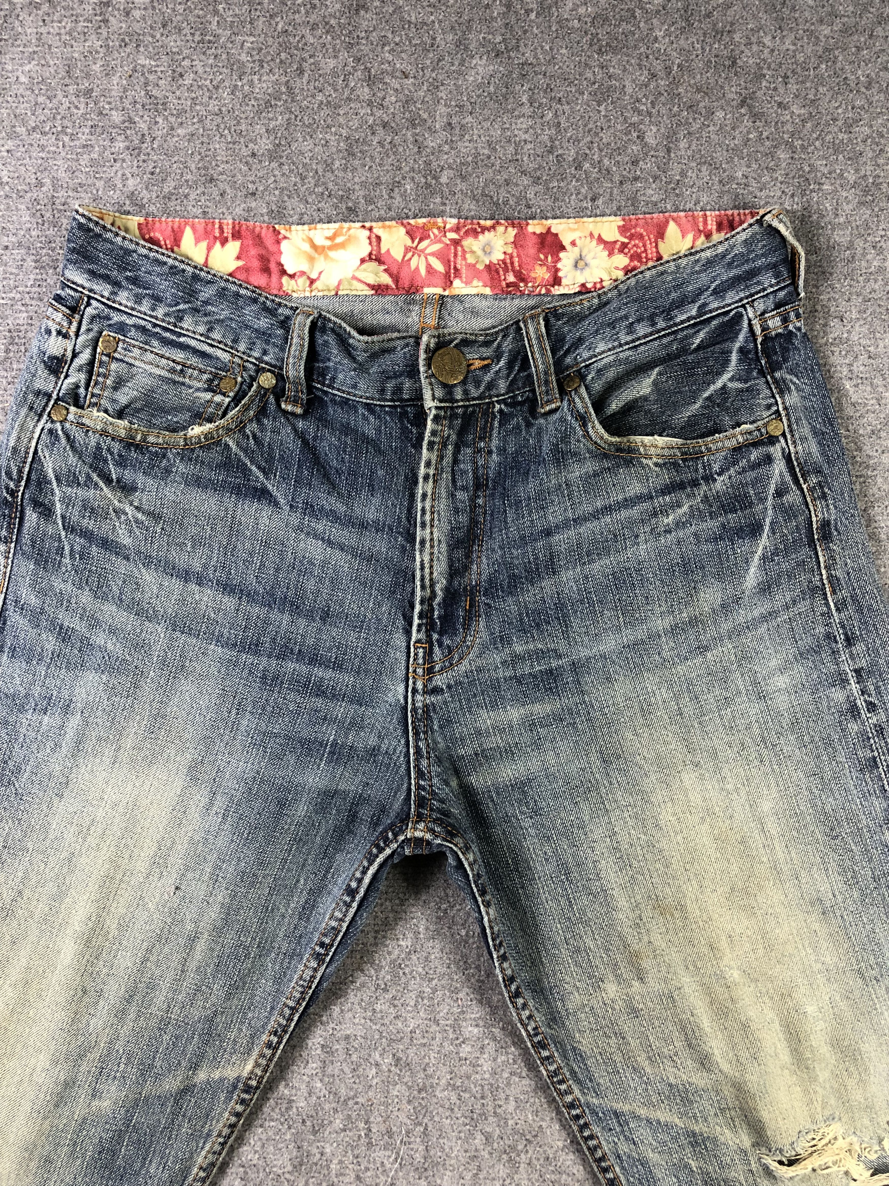 Other Wash Blue Sukajan Jeans 34x27.5 Size US 34 / EU 50 - 2 Thumbnail