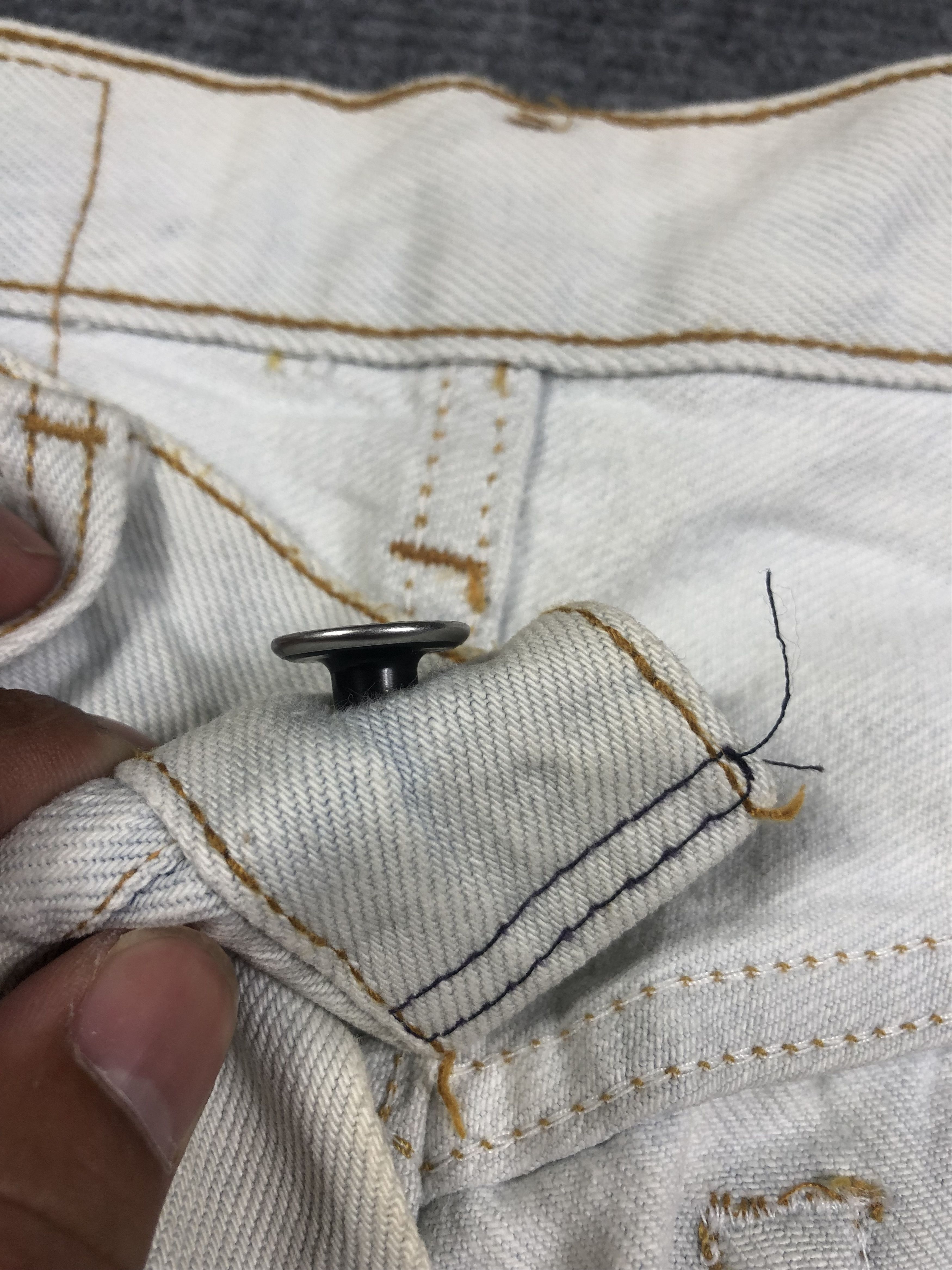 Levi's Vintage Levis 501 Single R 28x28 Size US 28 / EU 44 - 4 Thumbnail