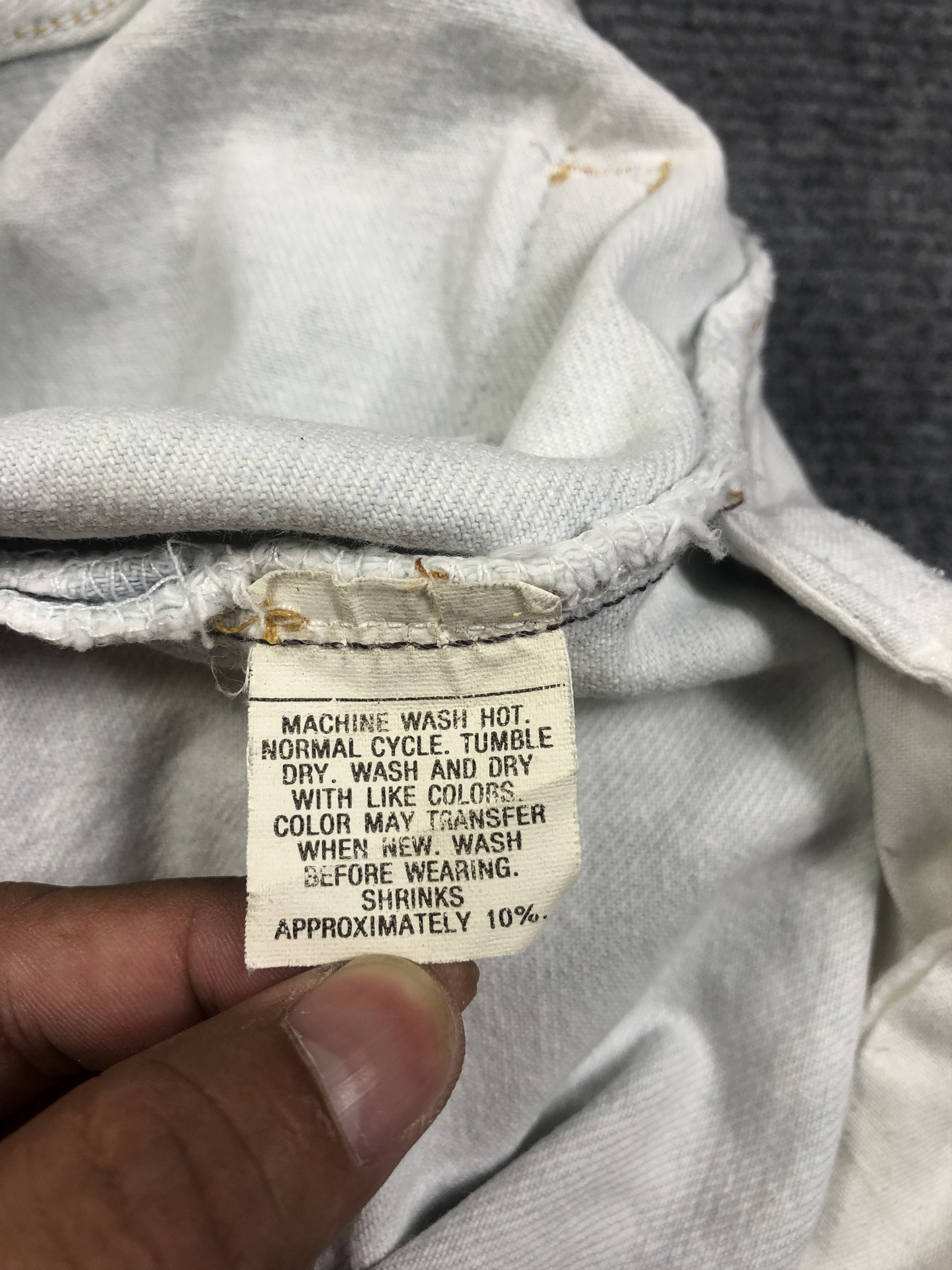 Levi's Vintage Levis 501 Single R 28x28 Size US 28 / EU 44 - 6 Thumbnail