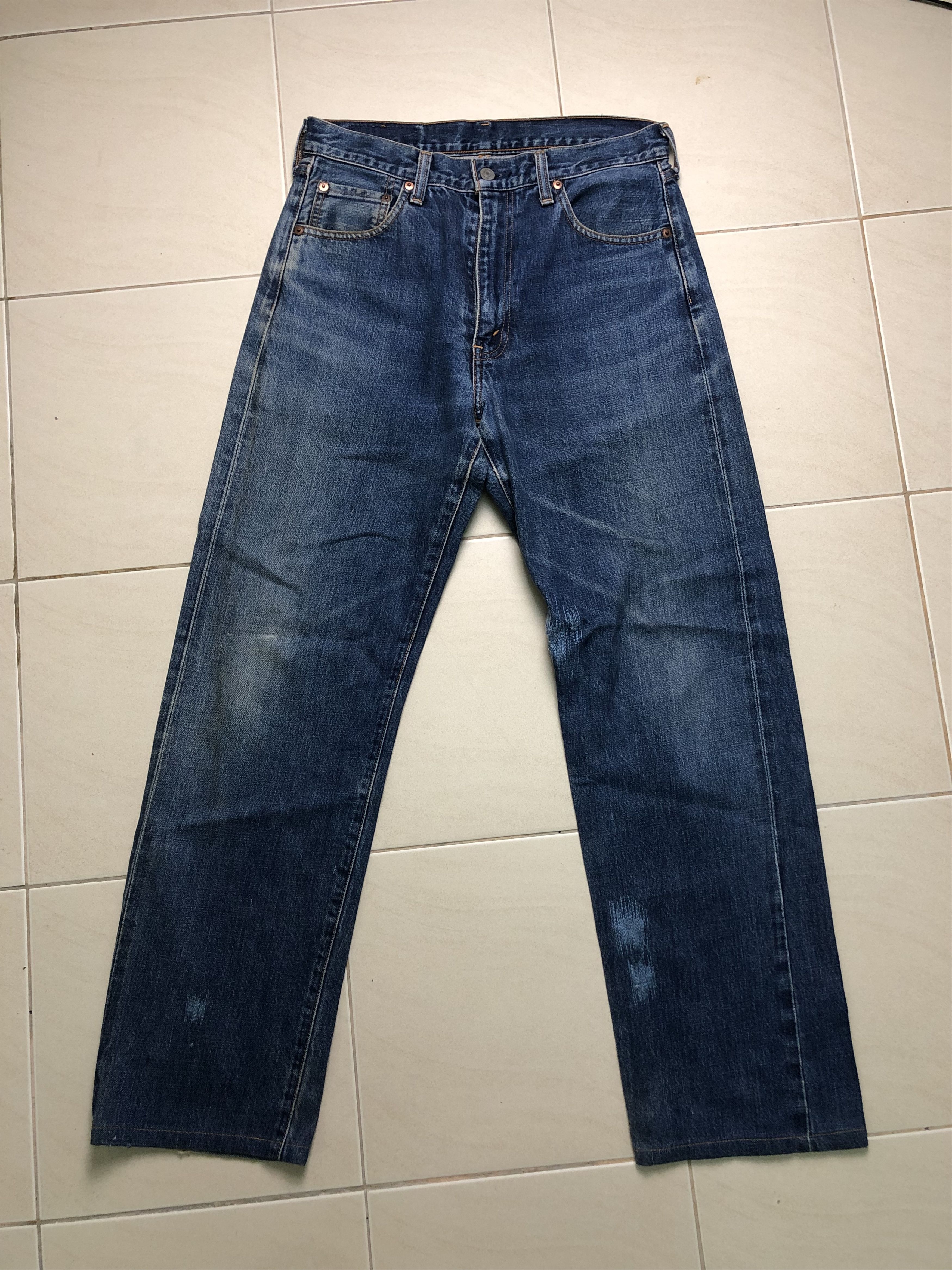 Levi's Vintage Big E 502 Selvedge 30x29.5 Size US 30 / EU 46 - 1 Thumbnail