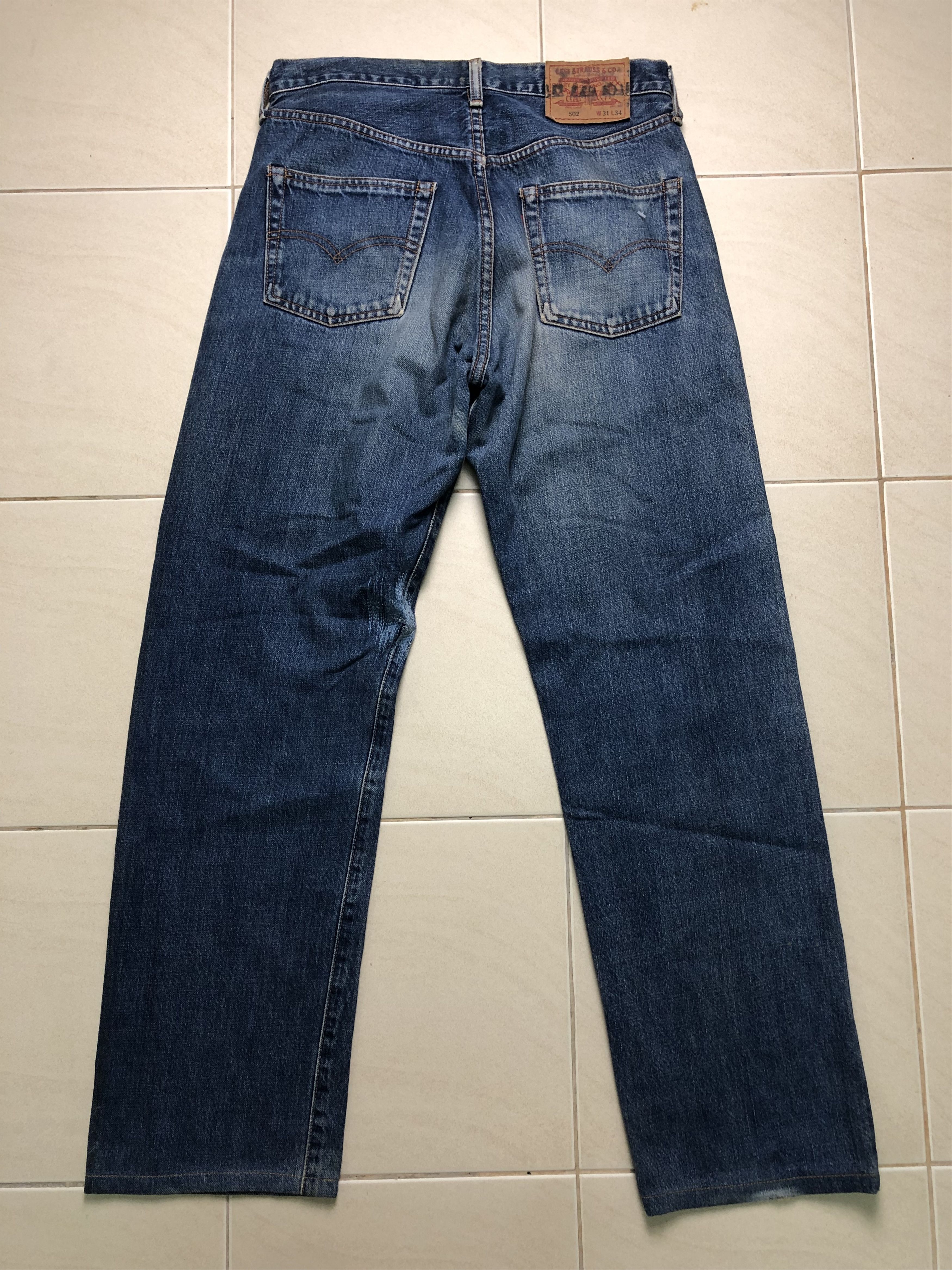 Levi's Vintage Big E 502 Selvedge 30x29.5 Size US 30 / EU 46 - 10 Thumbnail