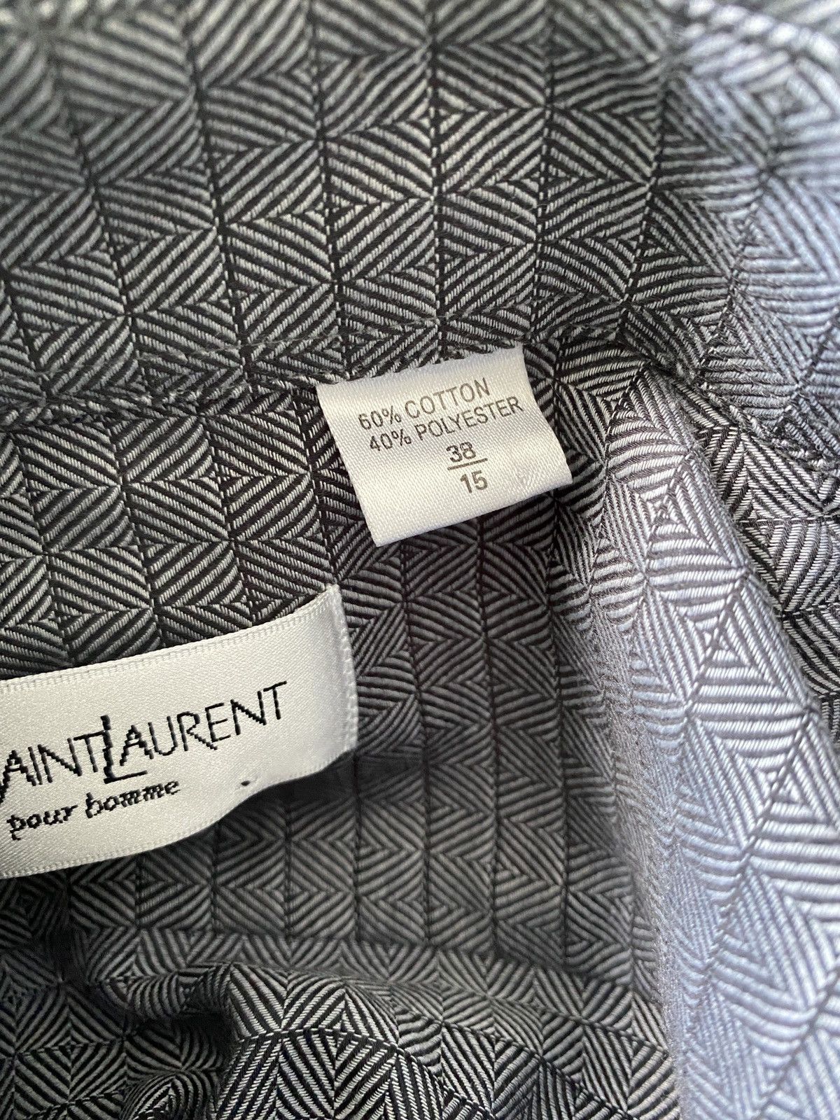 Yves Saint Laurent Cufflink YSL Shirt Size US L / EU 52-54 / 3 - 12 Thumbnail