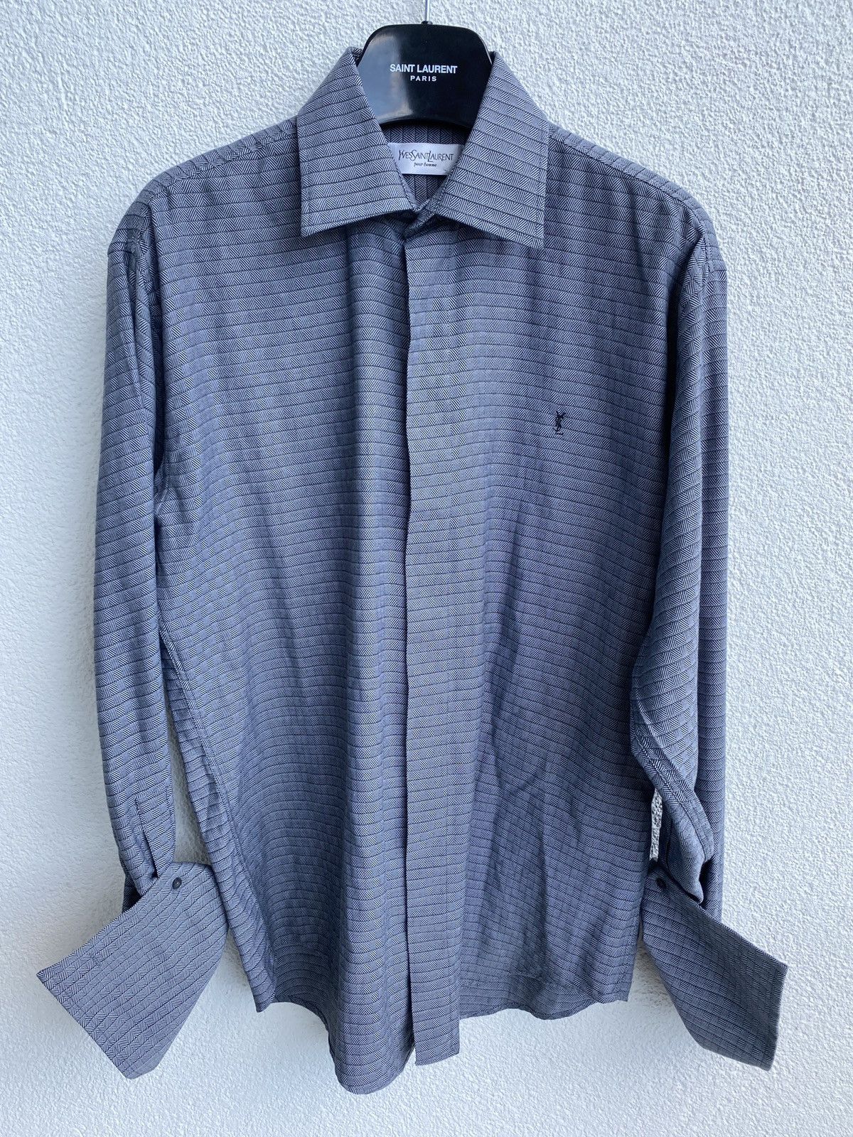 Yves Saint Laurent Cufflink YSL Shirt Size US L / EU 52-54 / 3 - 3 Thumbnail