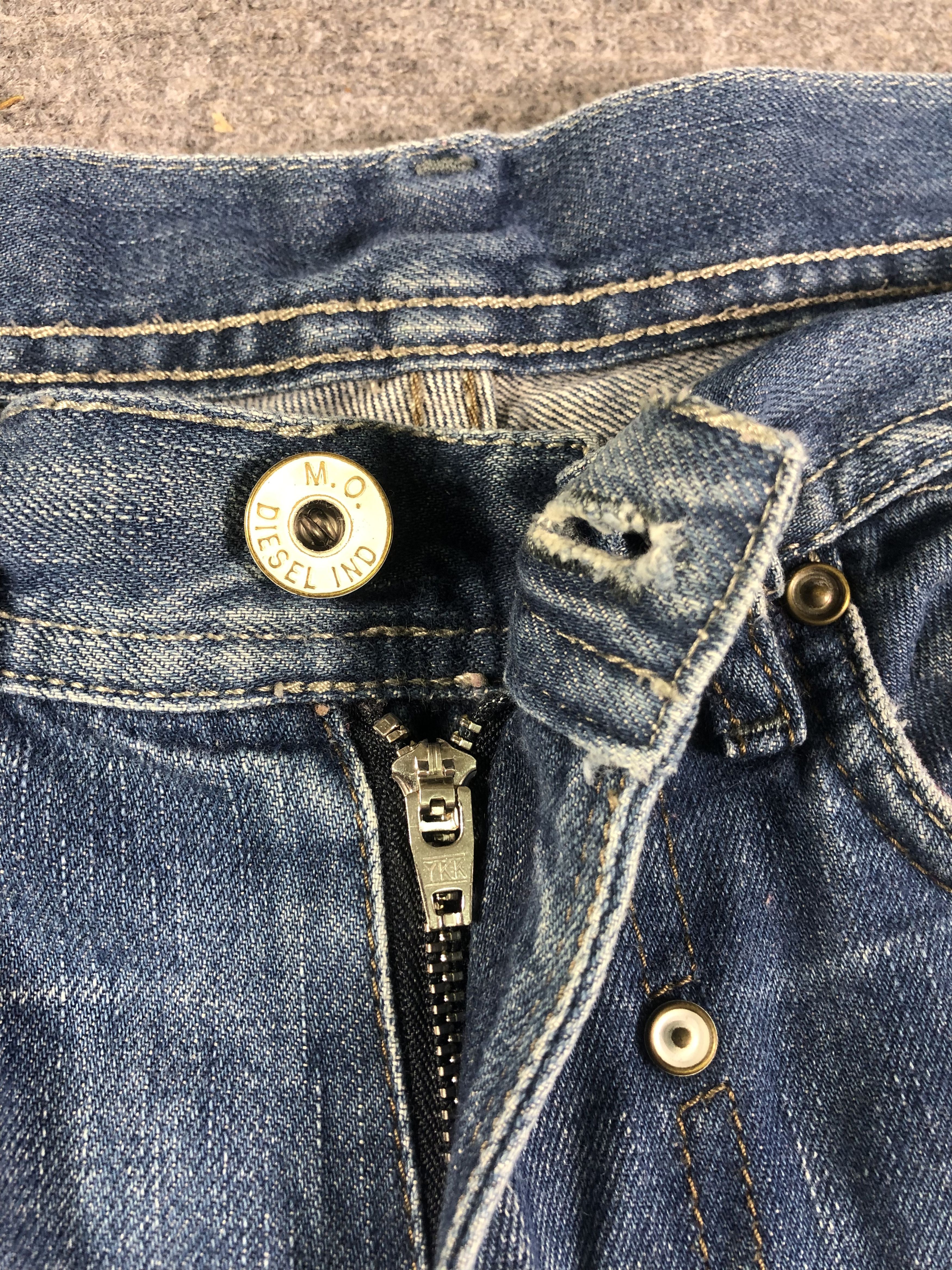 Diesel Wash Blue Diesel Denim Jeans 30x29 Size US 30 / EU 46 - 5 Thumbnail