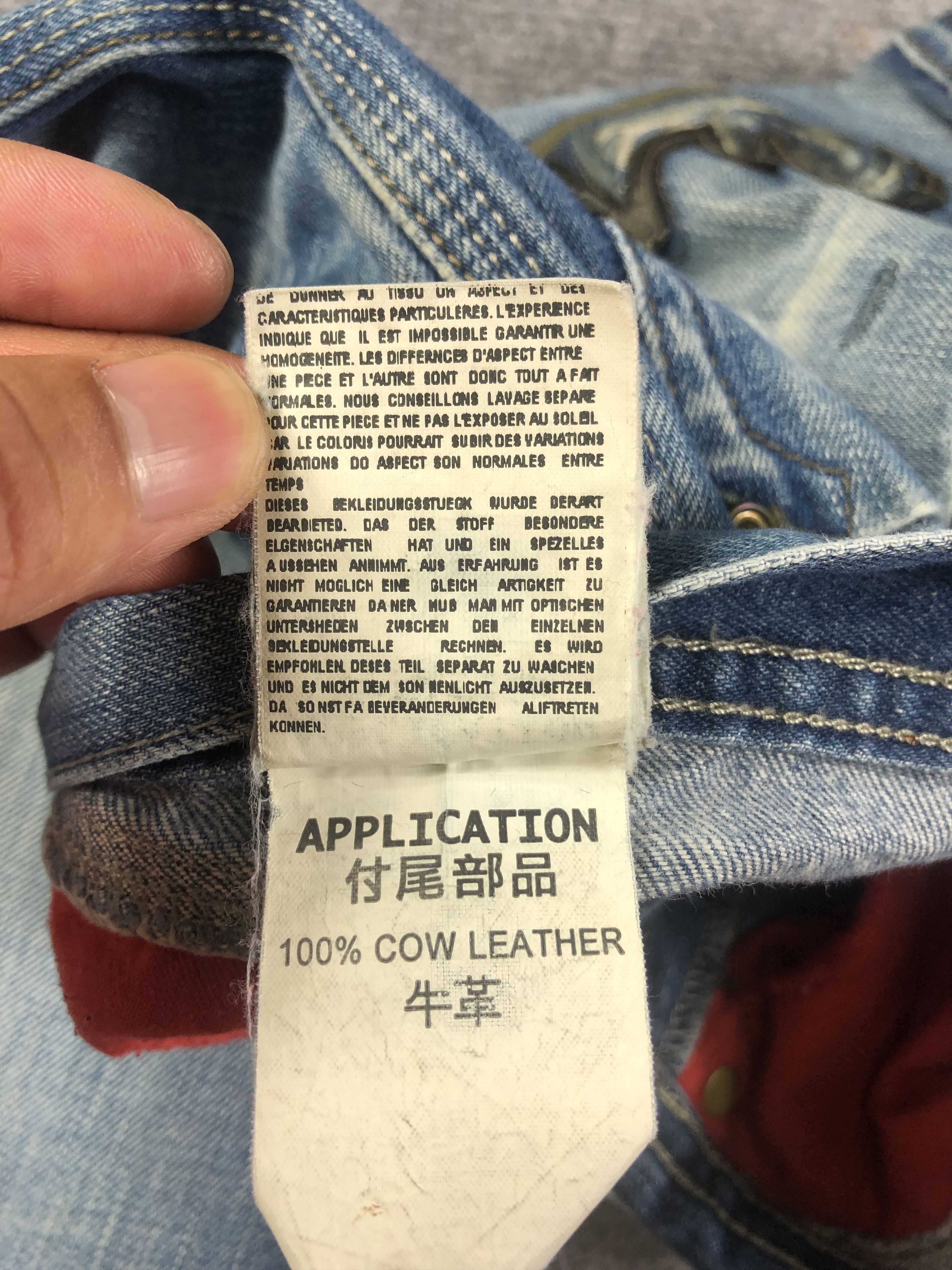 Diesel Wash Blue Diesel Denim Jeans 30x29 Size US 30 / EU 46 - 8 Thumbnail