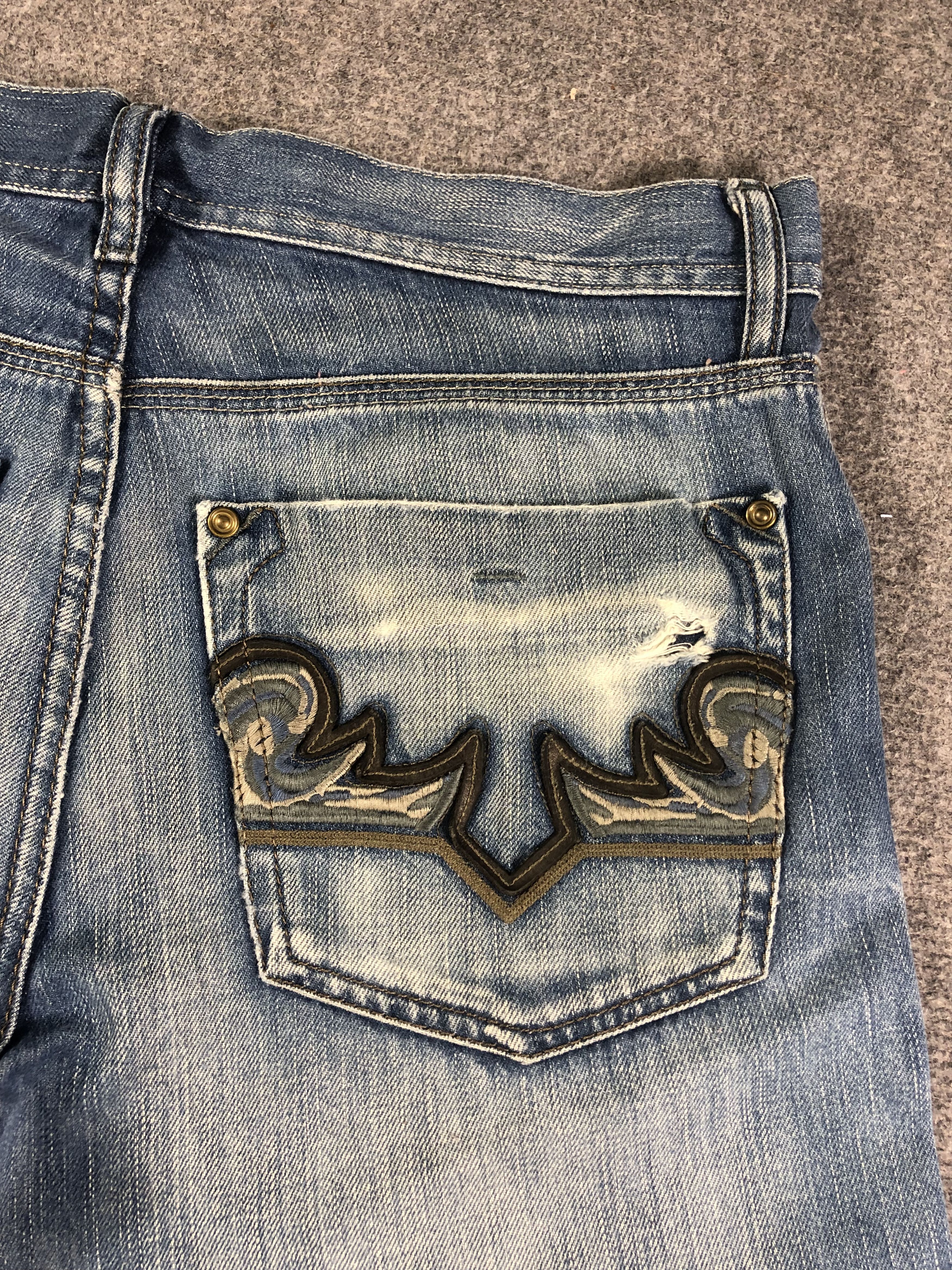 Diesel Wash Blue Diesel Denim Jeans 30x29 Size US 30 / EU 46 - 12 Thumbnail