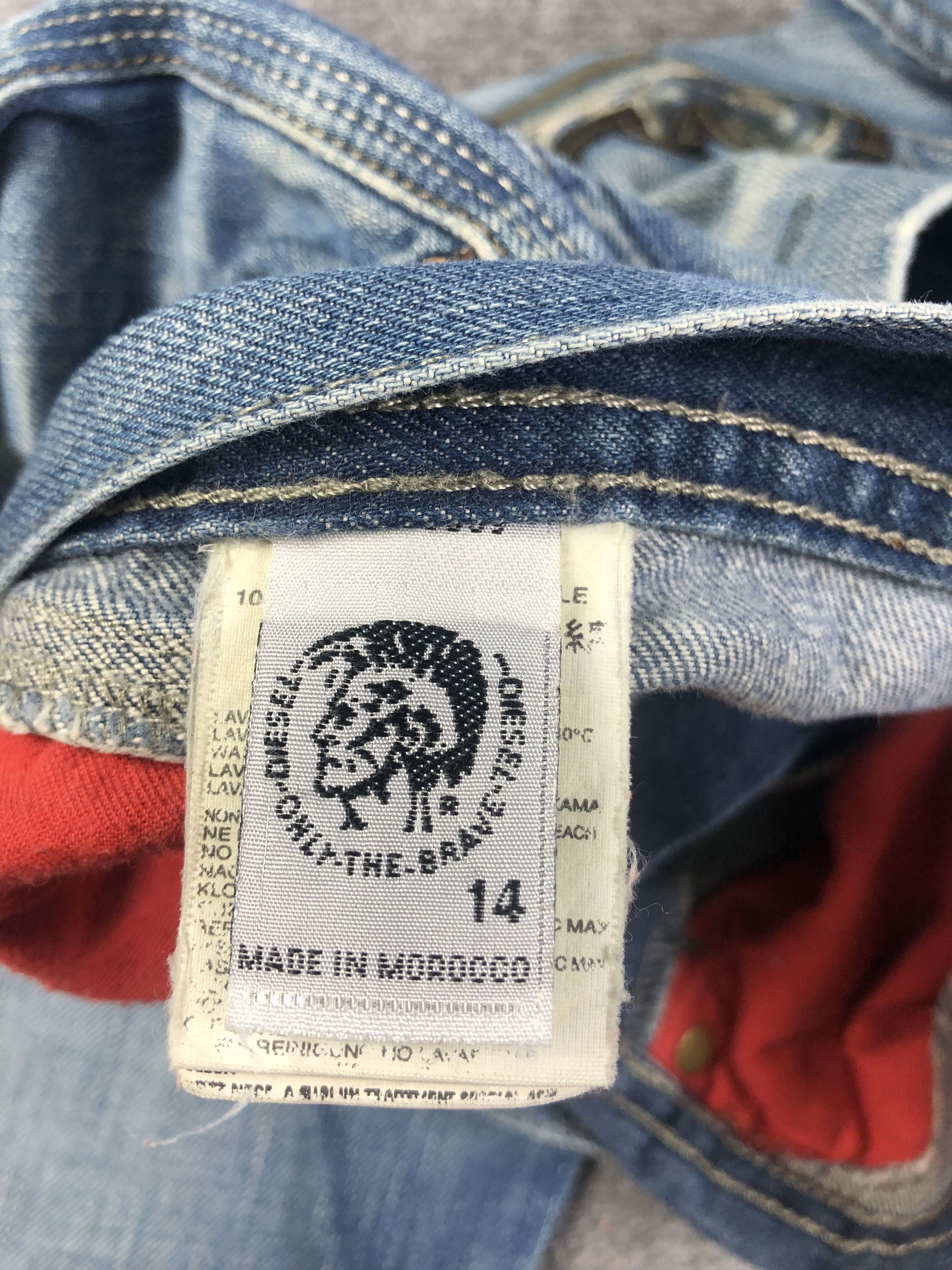 Diesel Wash Blue Diesel Denim Jeans 30x29 Size US 30 / EU 46 - 6 Thumbnail